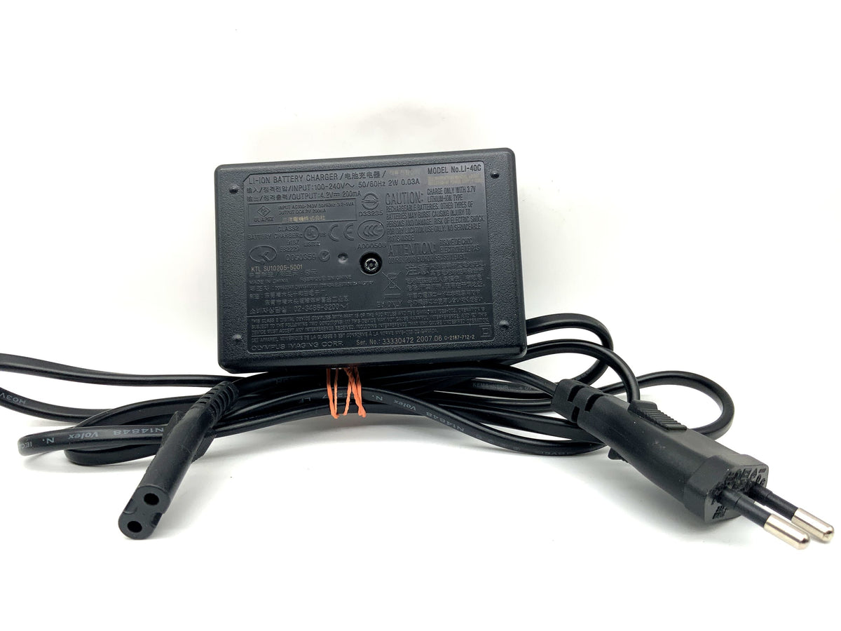 Olympus LI-40C Charger LI‑40B|LI‑42B Battery Charger Power Adapter