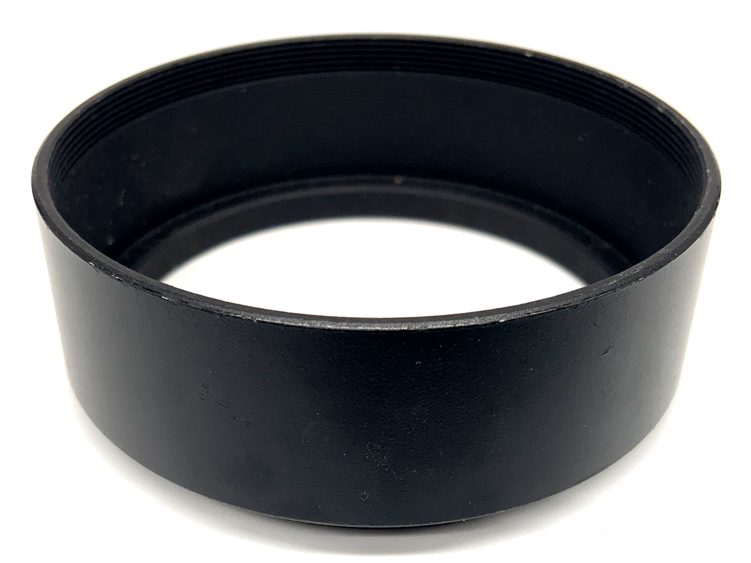 58mm Gegenlichtblende Metall Alu schwarz lenshood Sonnenblende