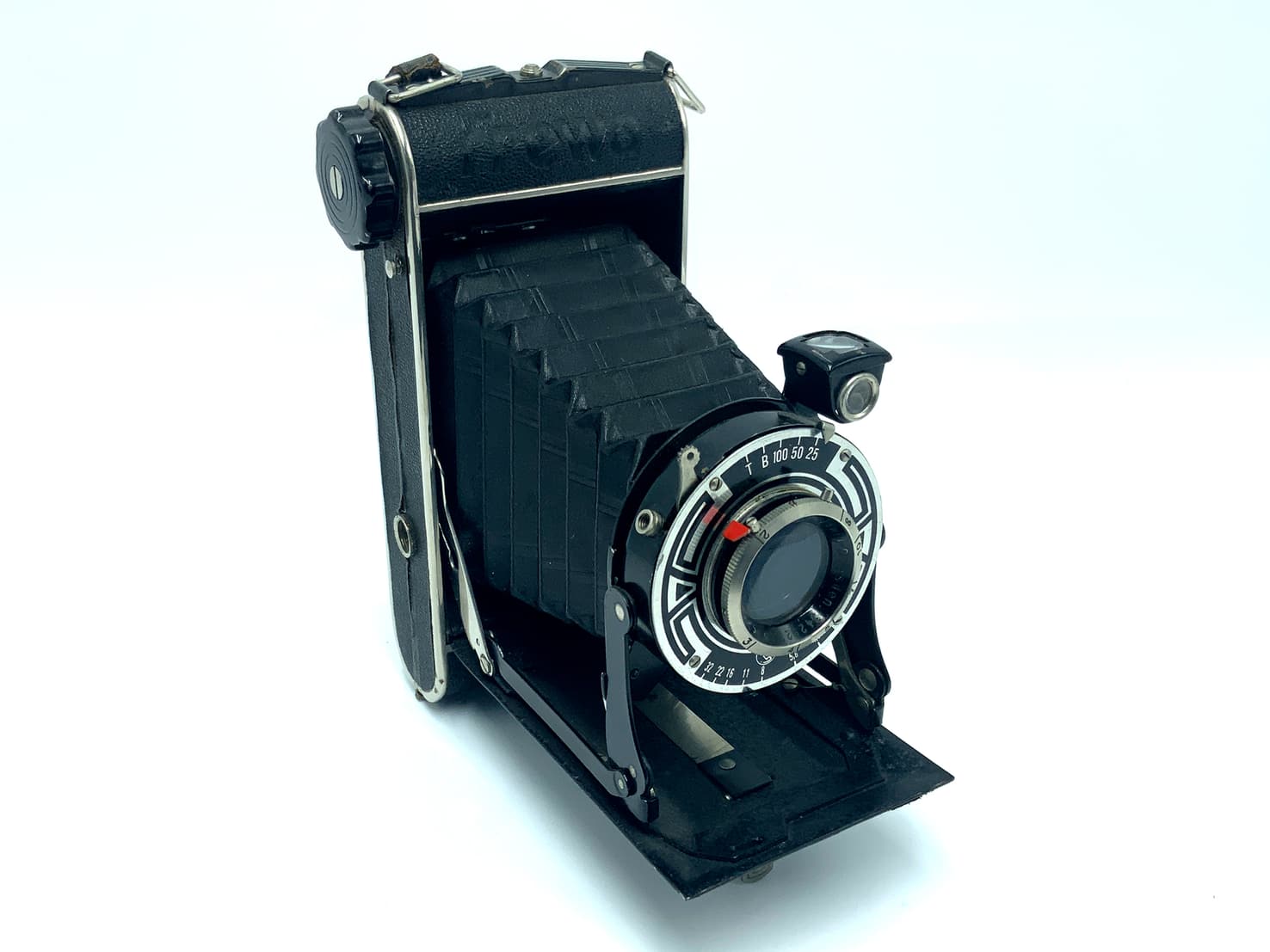 Frewa Helios Klappkamera mit Ludwig Dresden Victar 10,5cm 1:4.5 Analogkamera