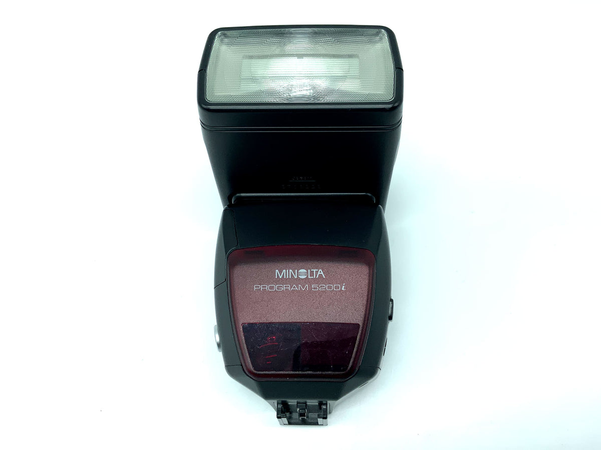 Minolta Program 5200i Flash Unit Camera Flash Clip-on Flash Light