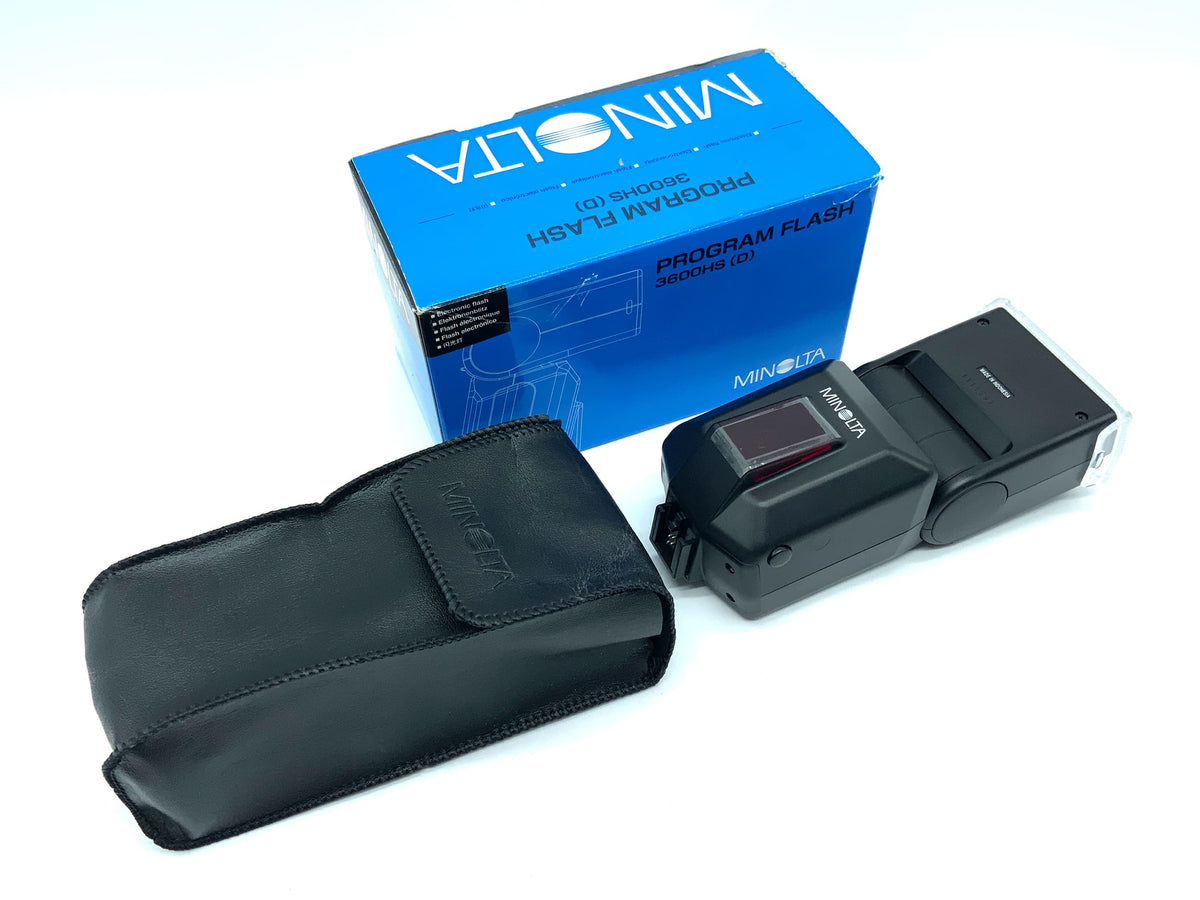 Minolta Program Flash 3600HS (D) Camera Flash Unit