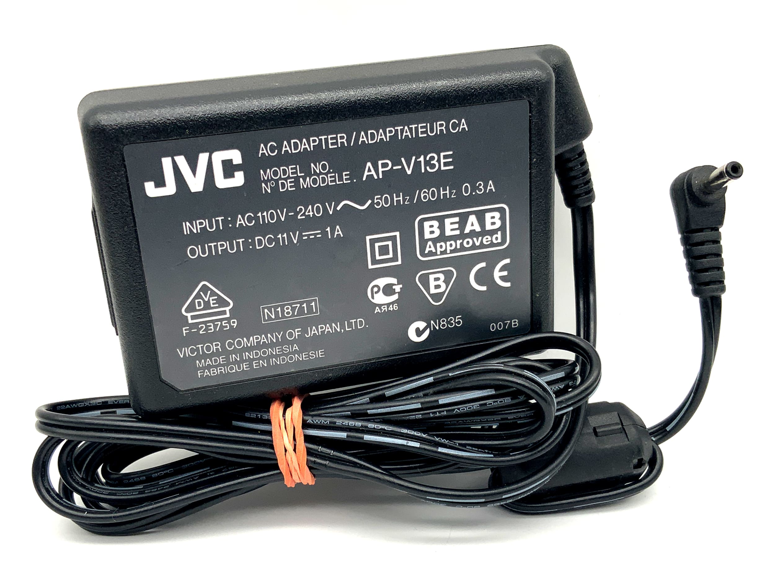 JVC AP-V13E AC power supply GR-D21, GR-DVL150, GR-DV500