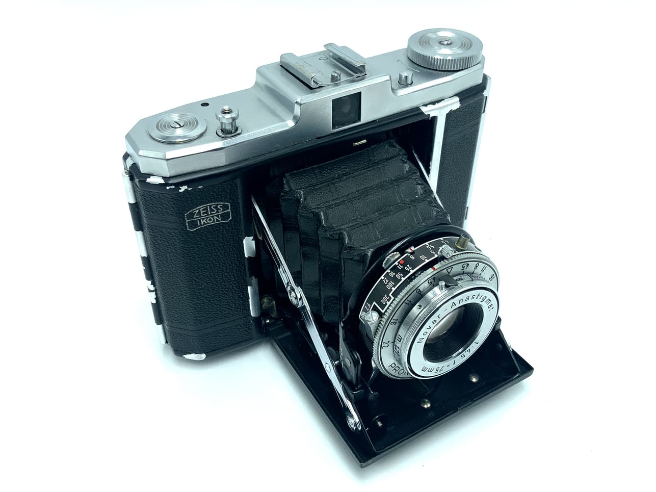 Zeiss Ikon Nettar 518/16 Klappkamera mit Novar Anastigmat 1:4,5 75mm Prontor-S
