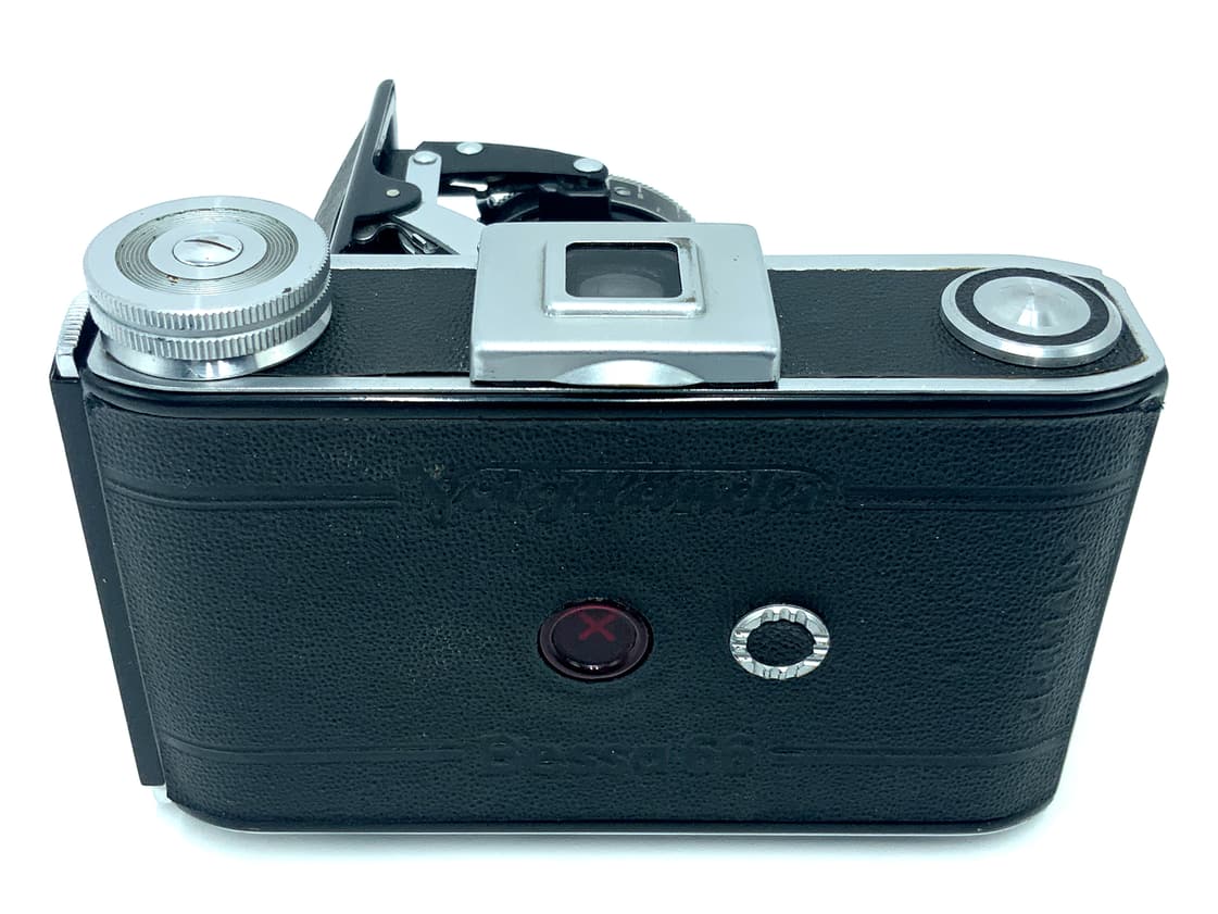 Voigtländer Bessa 66 Klappkamera mit Vaskar 75mm 1:4.5 Analogkamera