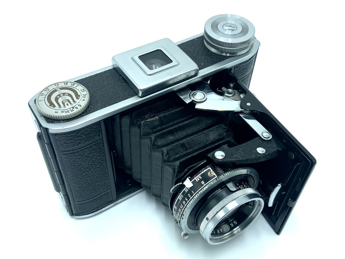 Voigtländer Bessa 66 Klappkamera mit Skopar 7,5cm 1:3.5 Analogkamera