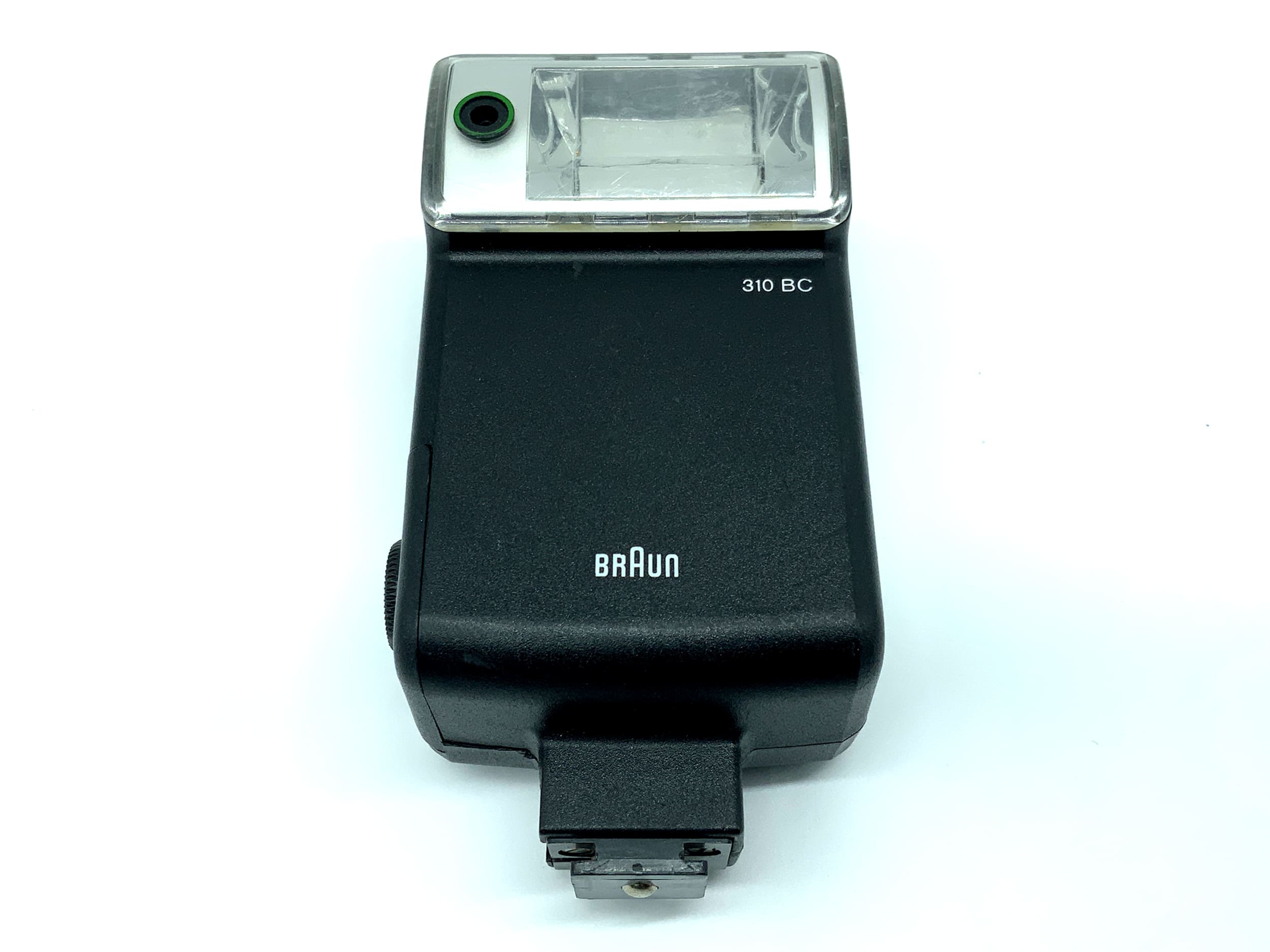 Braun 310 BC universal flash unit, center contact camera flash
