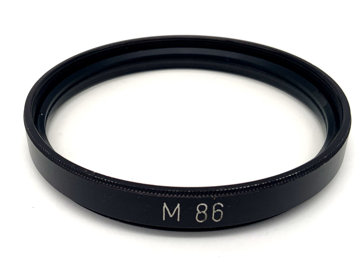 Carl Zeiss Jena UV M86 Filter 86mm Kreisförmig Filtergewinde