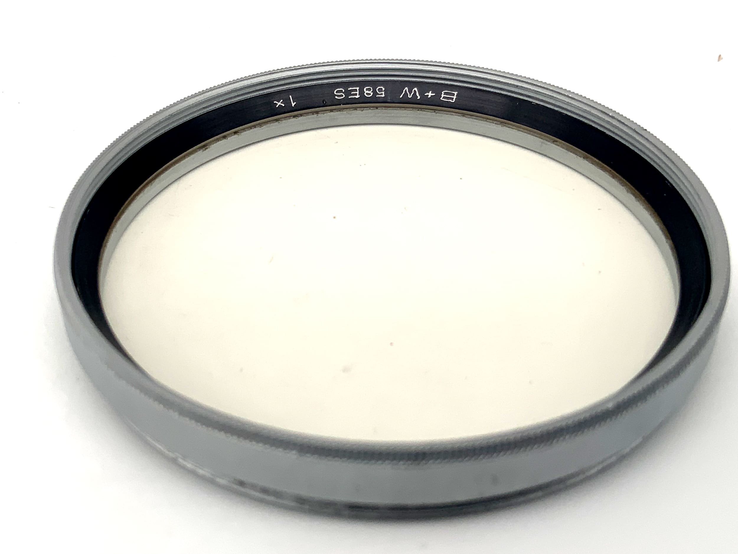 B+W UV 58ES 1x chrom Filter 58mm Kreisförmig Filtergewinde