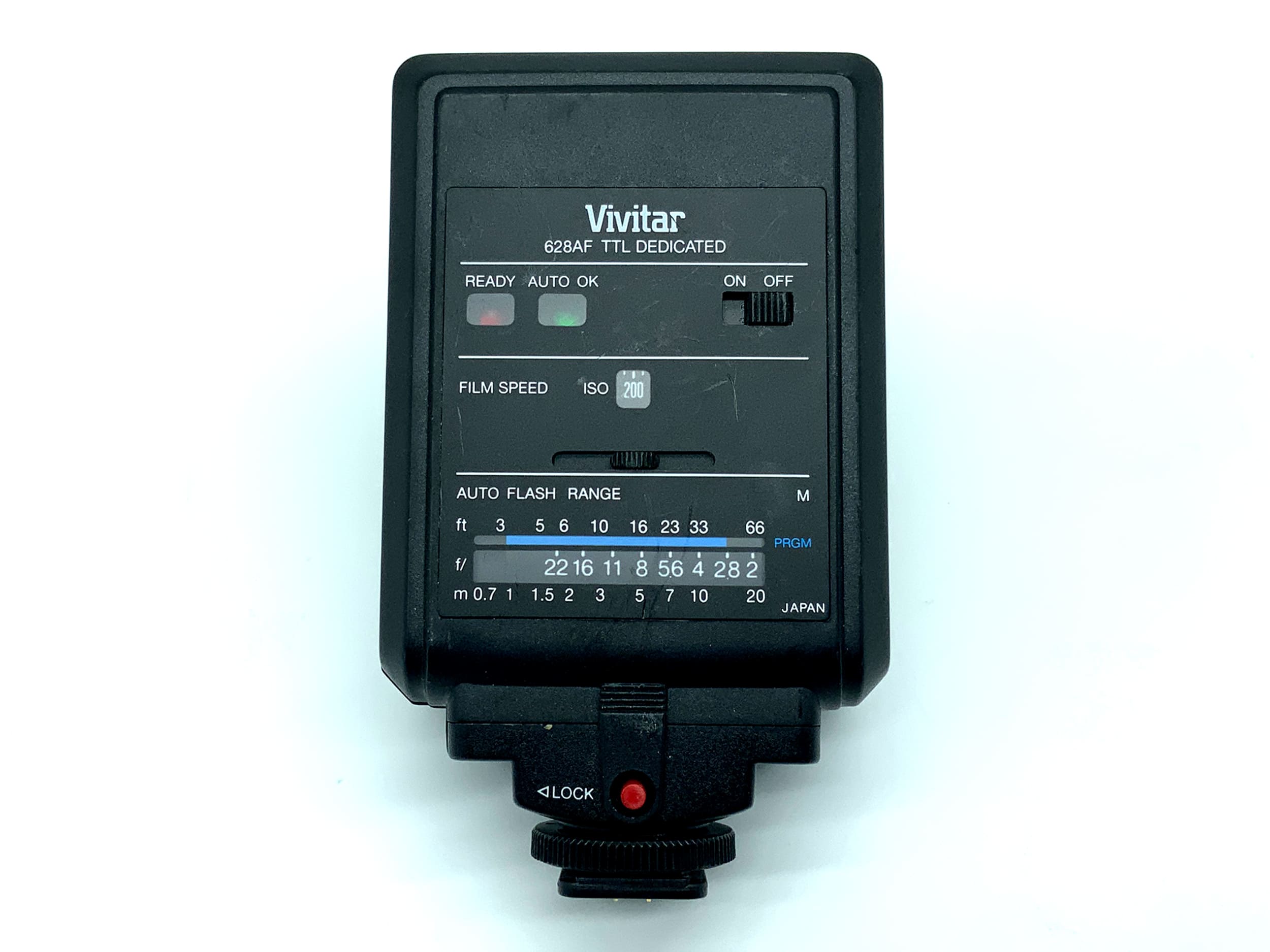 Vivitar 628 AF Flash Unit for Minolta Camera Flash Clip-on Flash Light