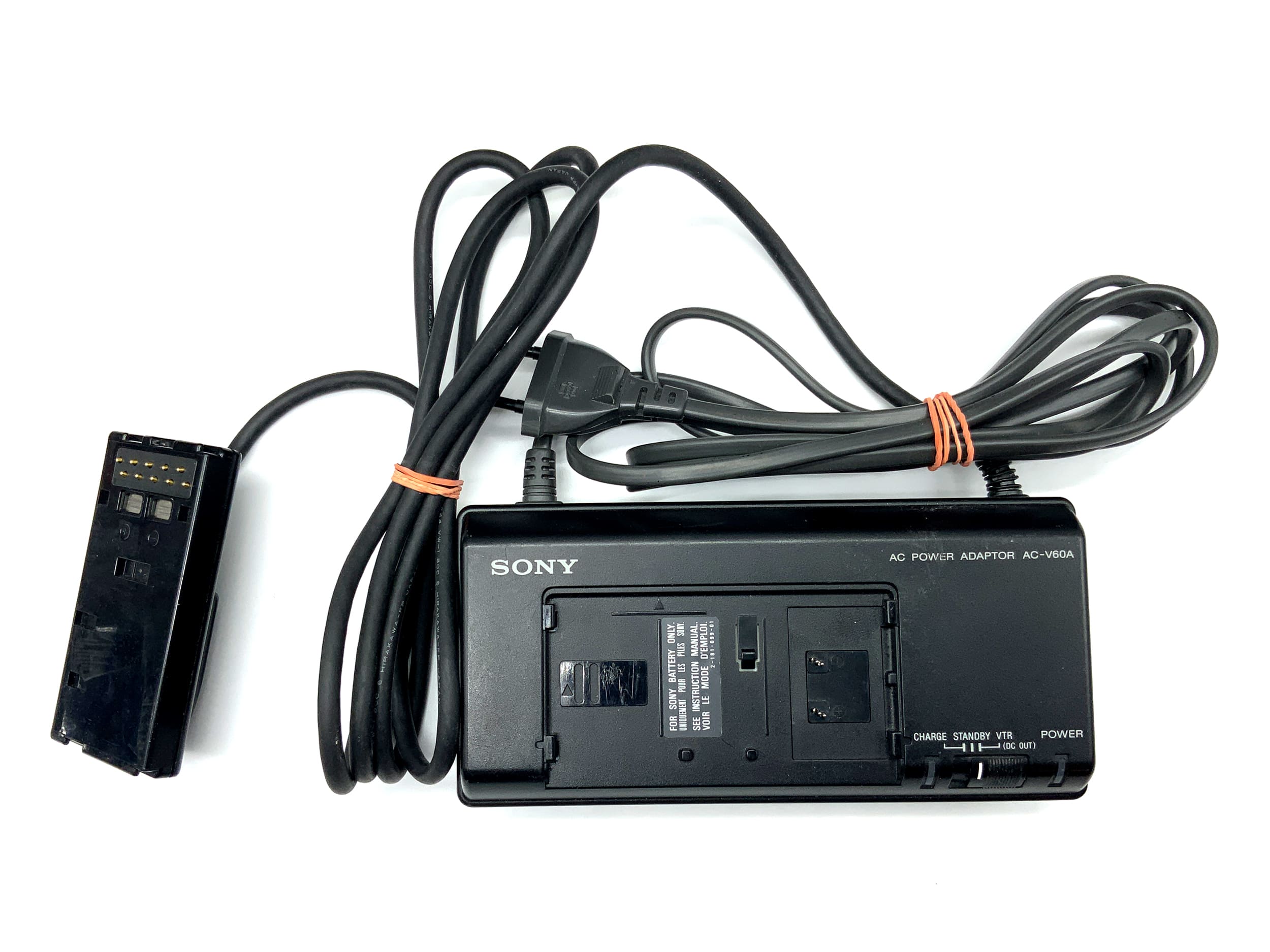 Sony AC-V60A charger NP-55|NP-66|NP-66H|NP-77|NP-77H
