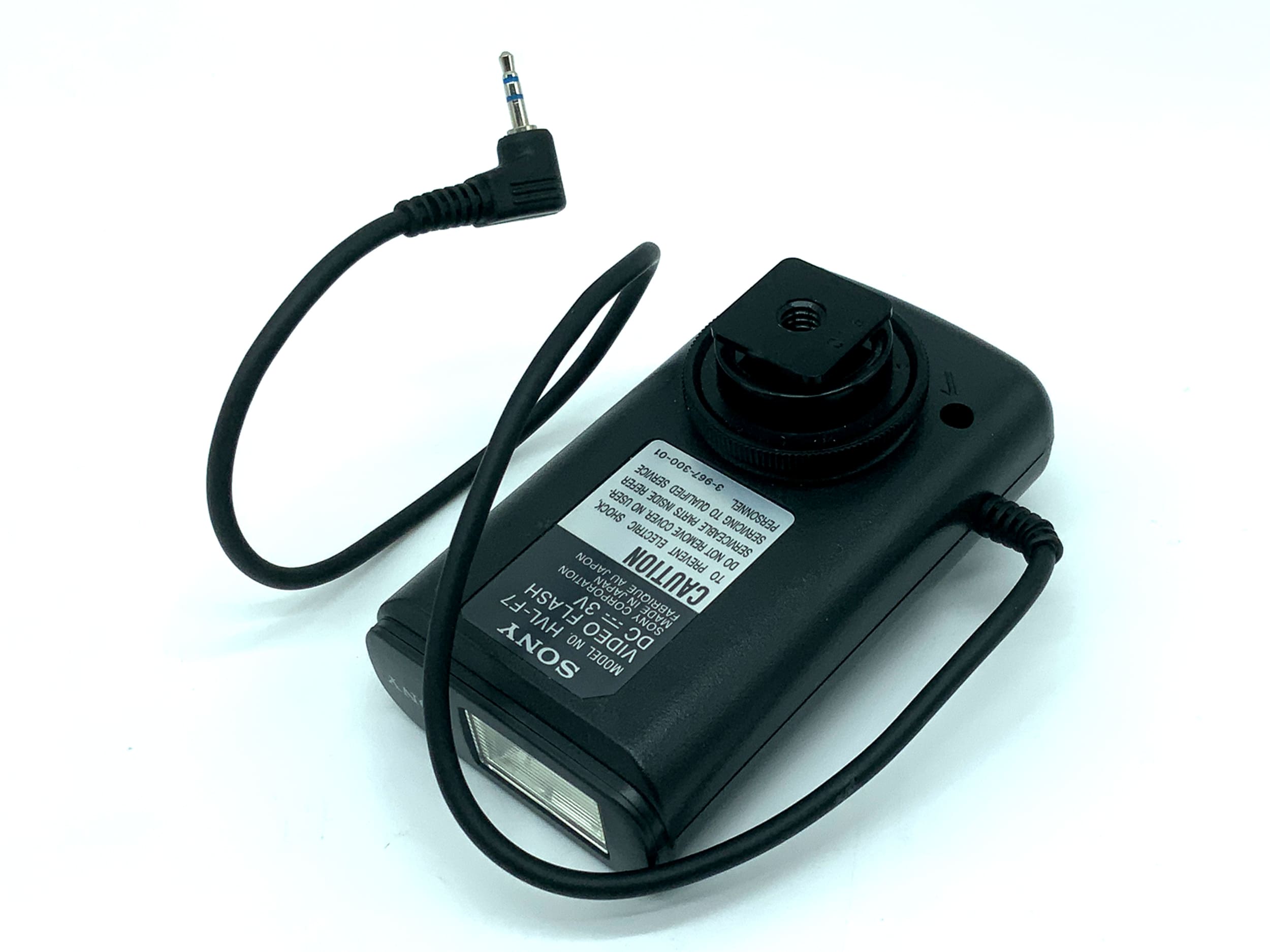 Sony HVL-F7 flash unit, video light, camera flash, on-camera flash, flash light