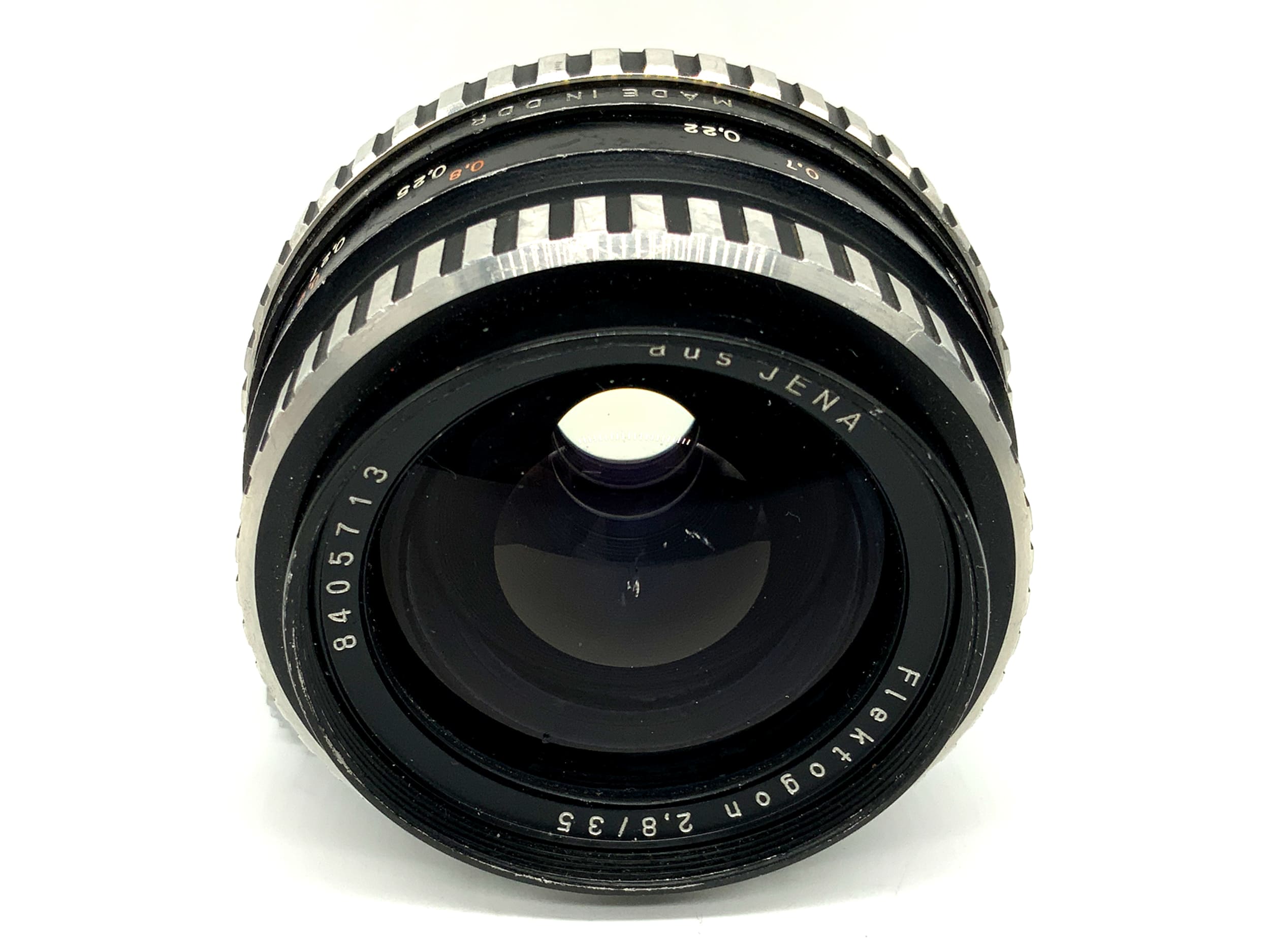 Carl Zeiss "aus Jena" Flektogon 35mm 1:2,8 Objektiv Festbrennweite (EXA)
