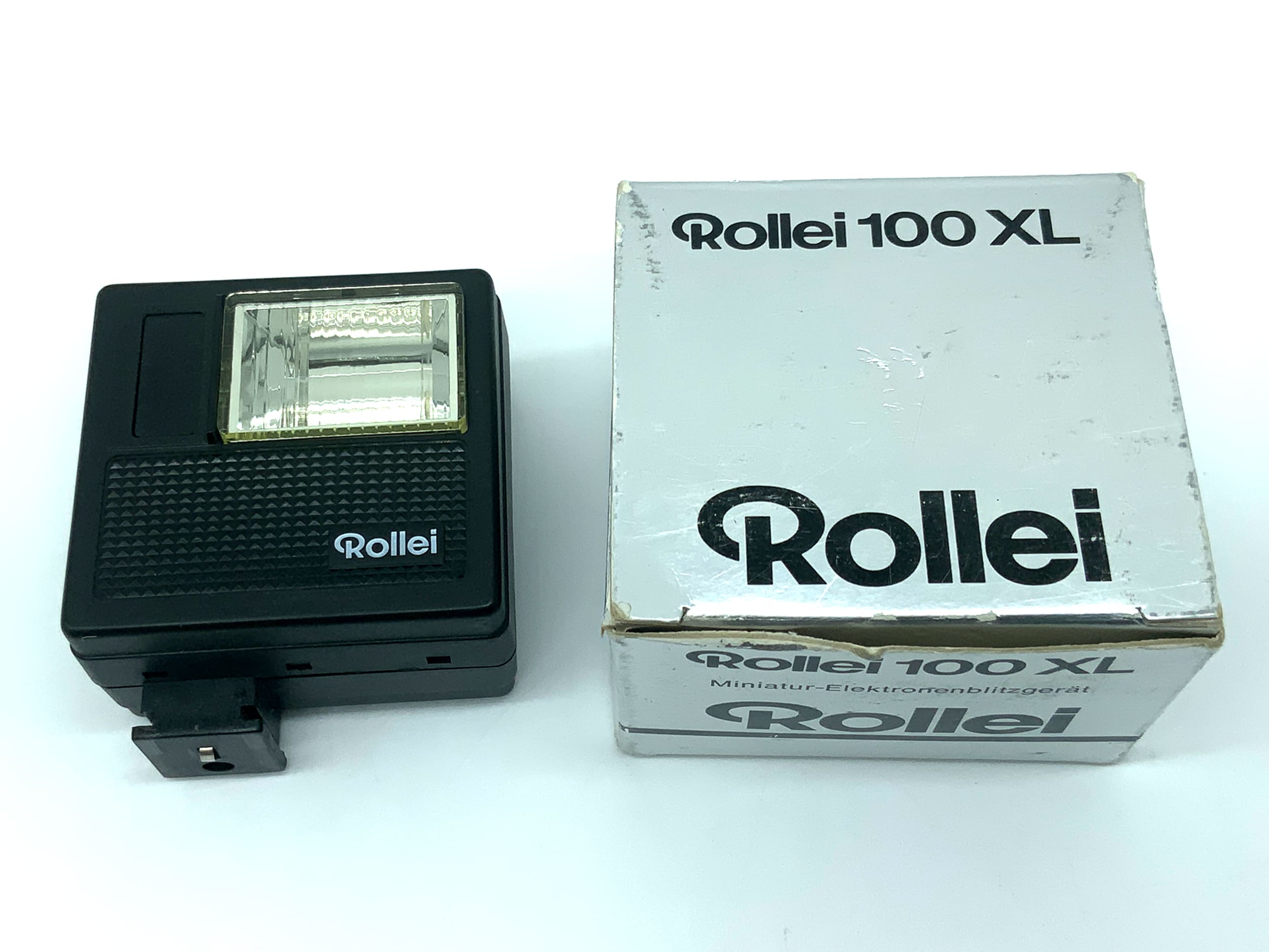 Rollei 100 XL flash unit for Rollei 35, 35SE, 35S etc. camera flash