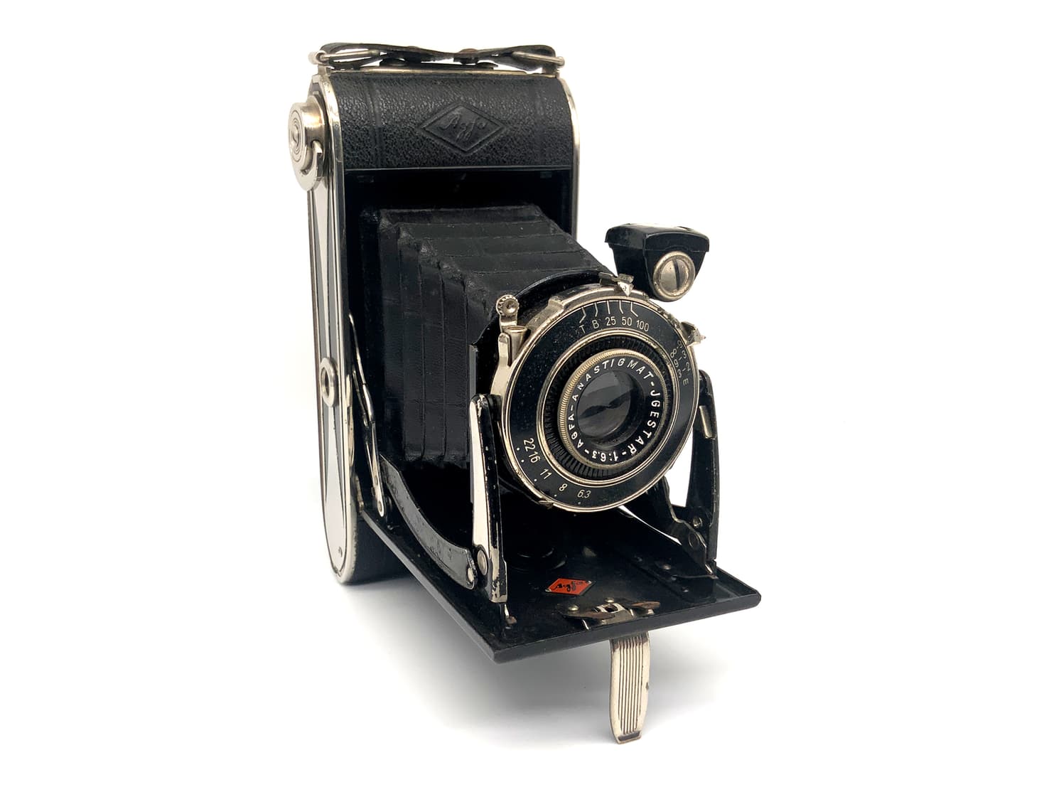 Agfa Karat Klappkamera mit Solinar 5cm 1:3.5 Compur Analogkamera