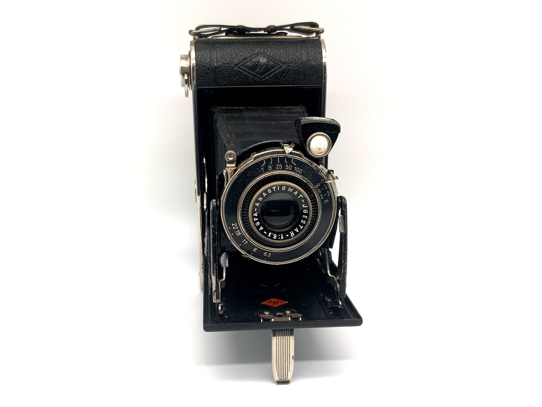 Agfa Karat Klappkamera mit Solinar 5cm 1:3.5 Compur Analogkamera