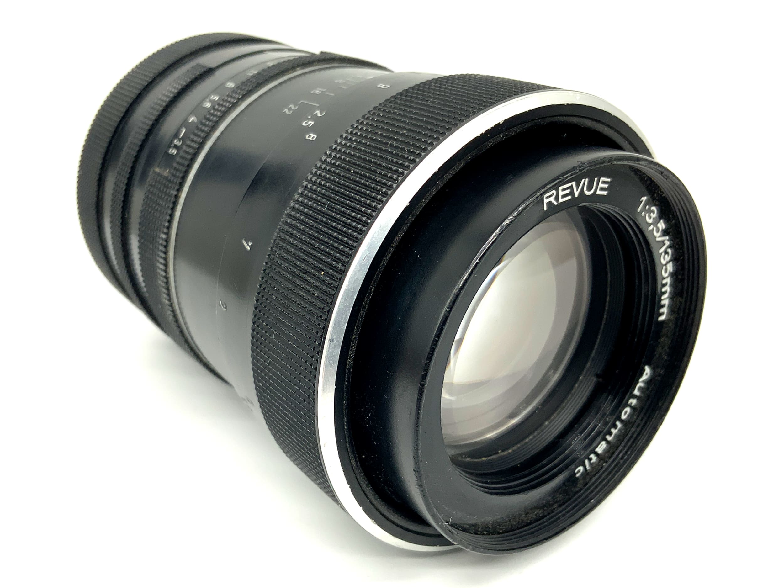 Revue Automatic 135mm 1:3.5 Objektiv Festbrennweite (M42) Nebel!