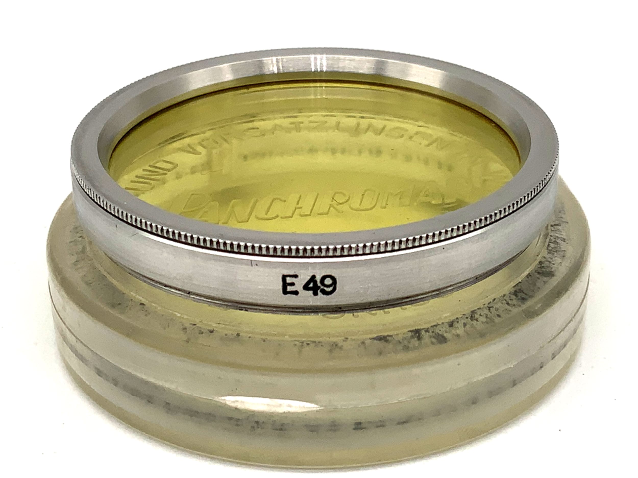 Panchromar color filter light yellow E49 filter 49mm filter thread