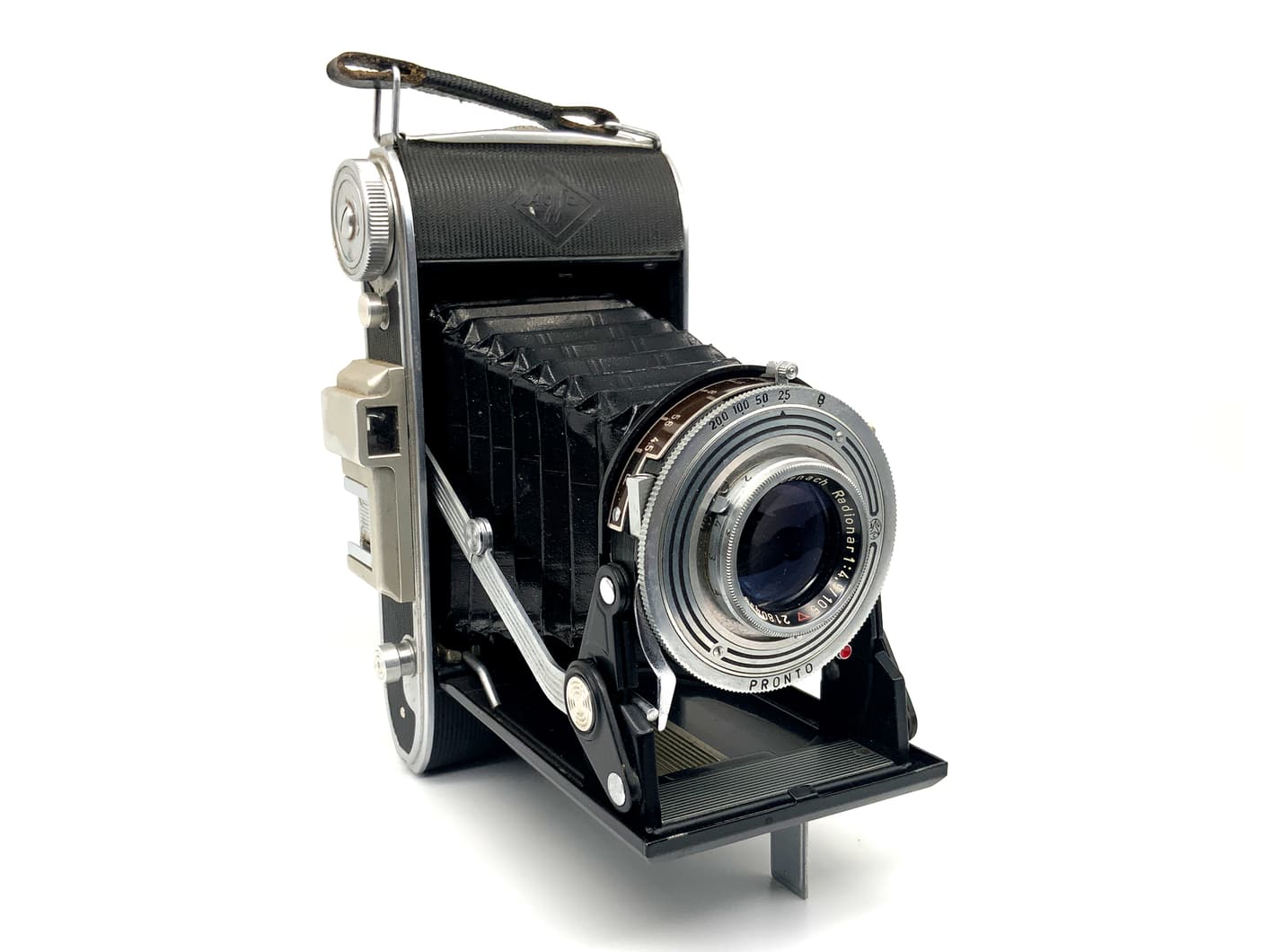 Agfa Billy Record Klappkamera mit Schneider-Kreuznach Radionar 105mm 1:4.5