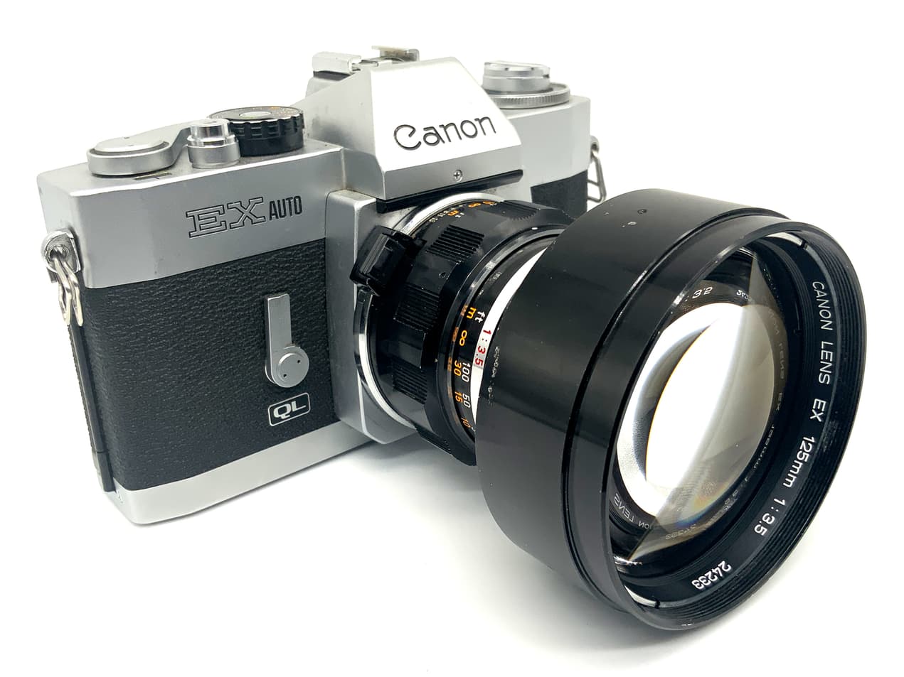 Canon EX Auto SLR mit Lens EX 125mm 1:3.5 35mm SLR analog Body