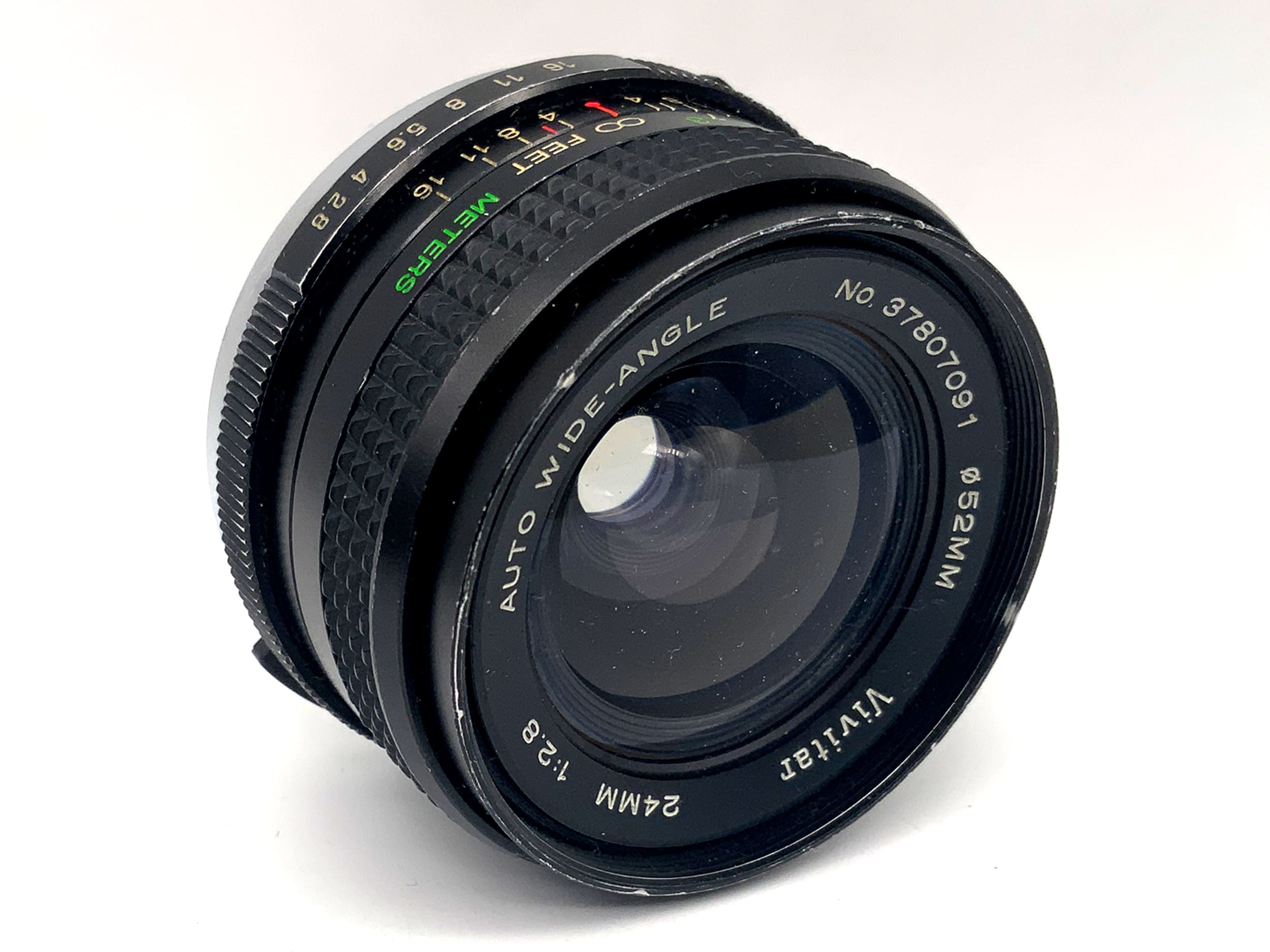 Vivitar Auto Wide-Angle 24mm 1:2.8 Objektiv Festbrennweite (Olympus OM)