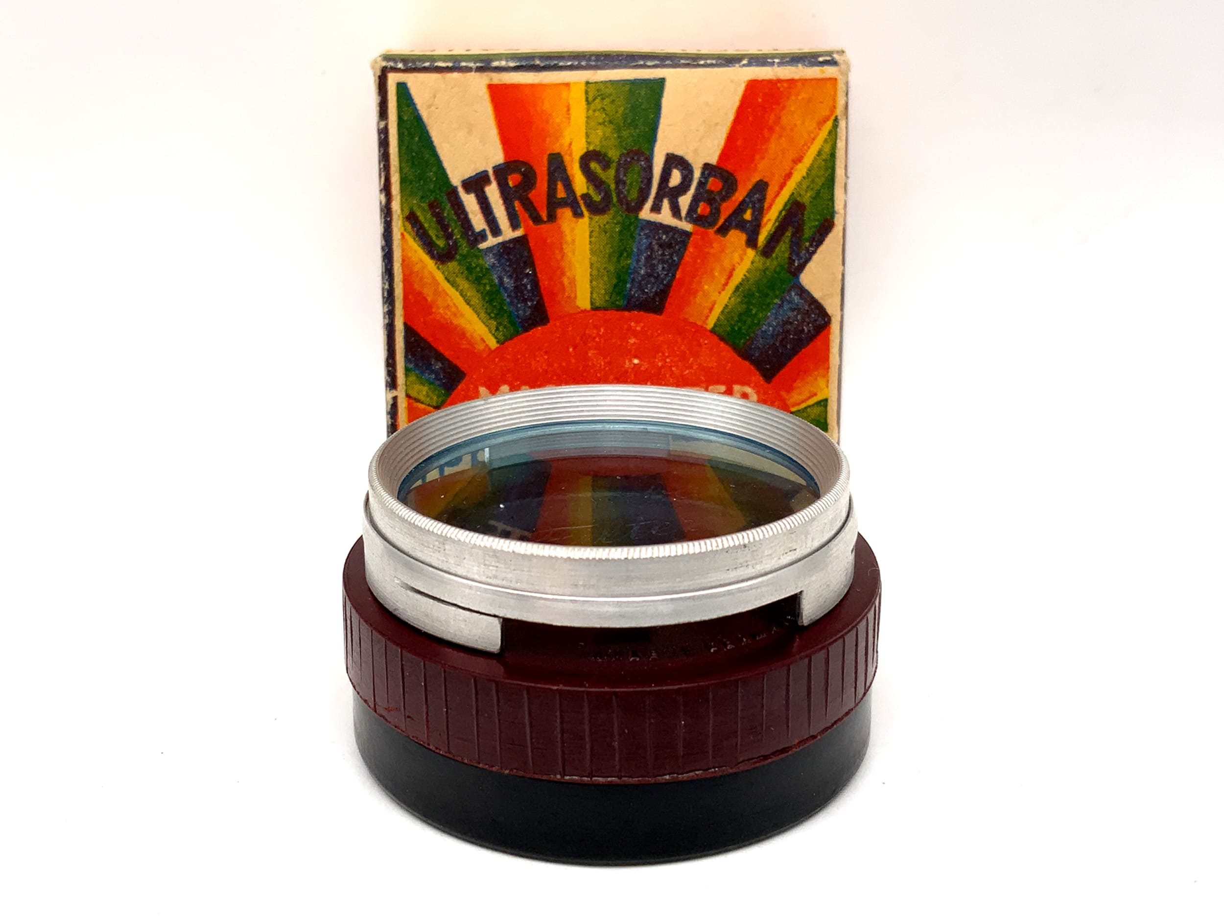 Arnz Jena color filter light blue approx. 1.5x (801) slip-on in original packaging, 42mm filter