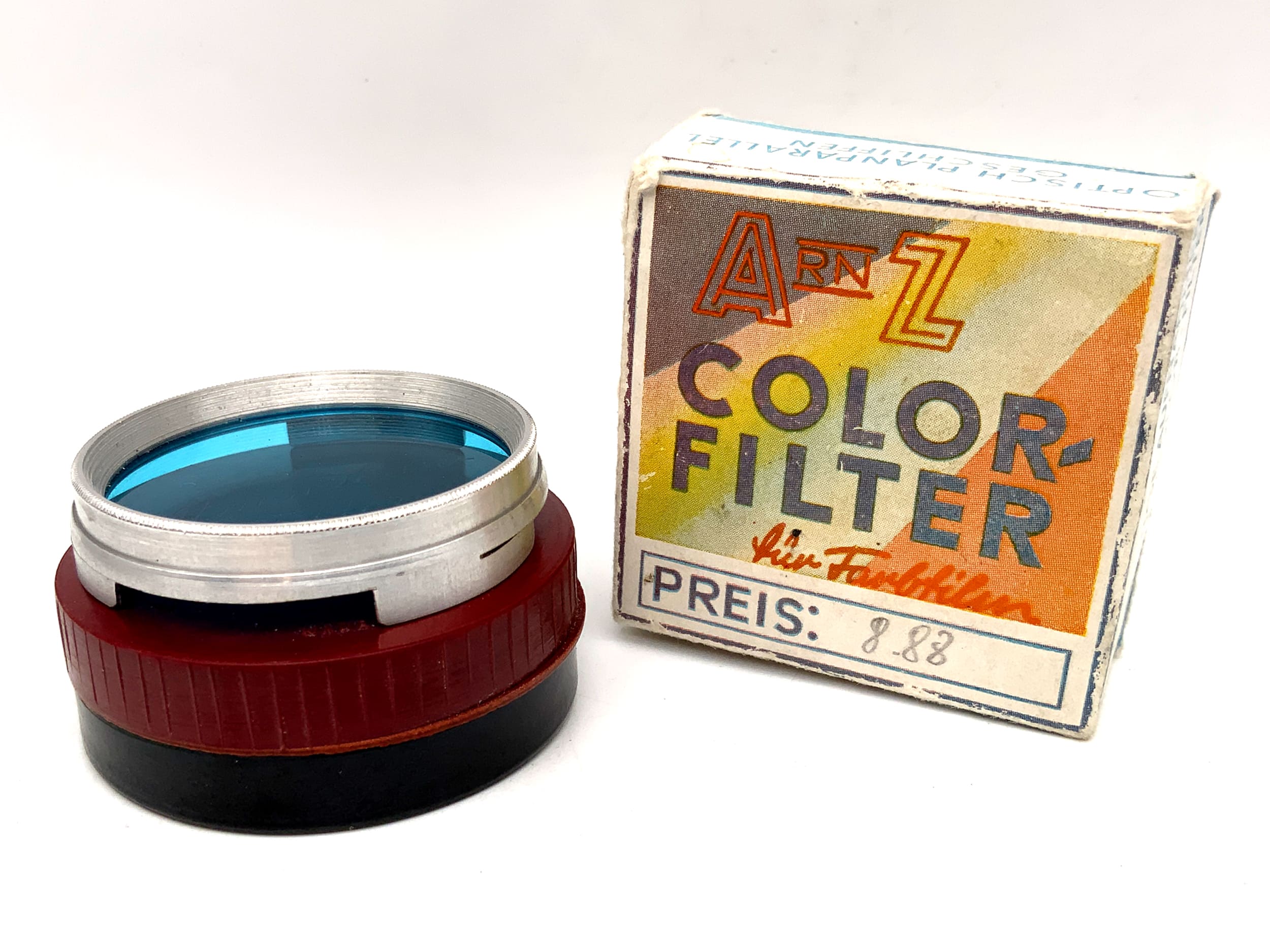 Arnz Jena color filter blue approx. 2x (122) plug-in filter slip on in original packaging filter 42mm