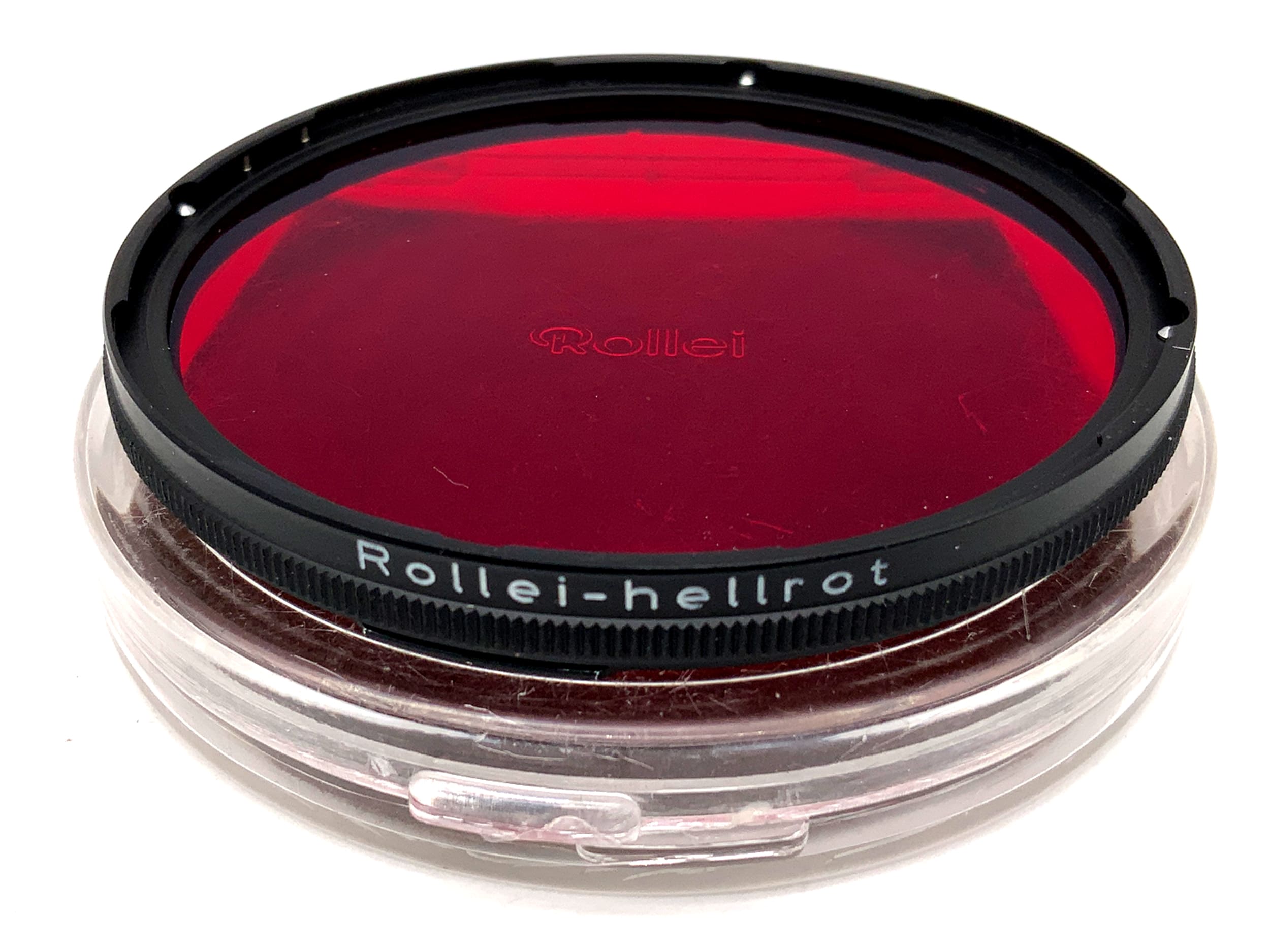 Rollei color filter light red -2…-3.5 Baj.VI in case Filter R VI