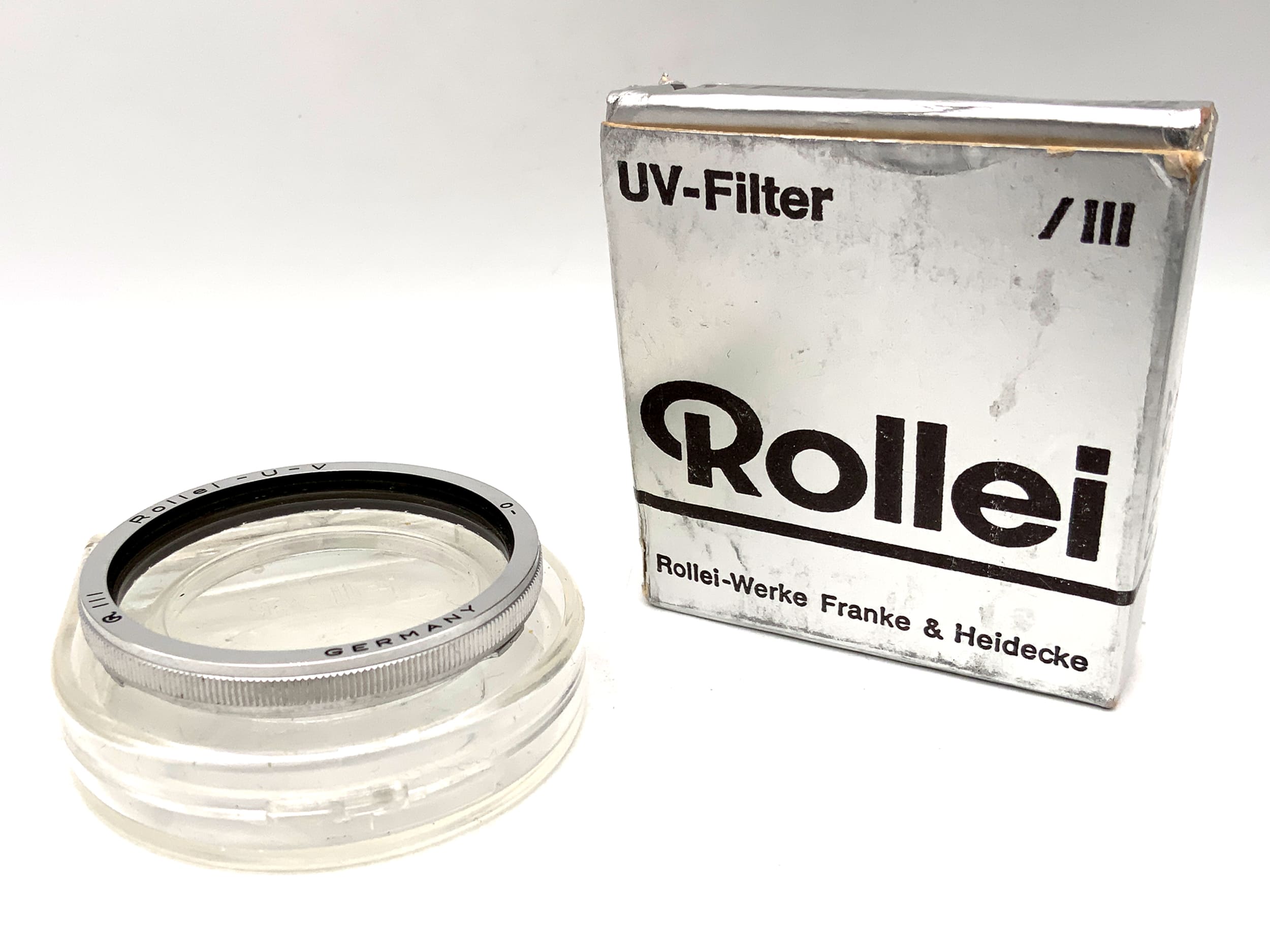 Rollei UV Rolleiflex F&amp;H -0 (203130) in original packaging, filter R III, filter thread