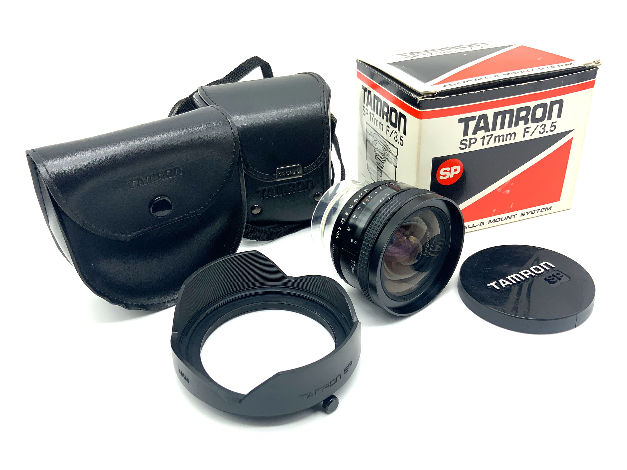 Tamron SP 151B 17mm 1:3.5 Objektiv in OVP Festbrennweite (Adaptall-2)