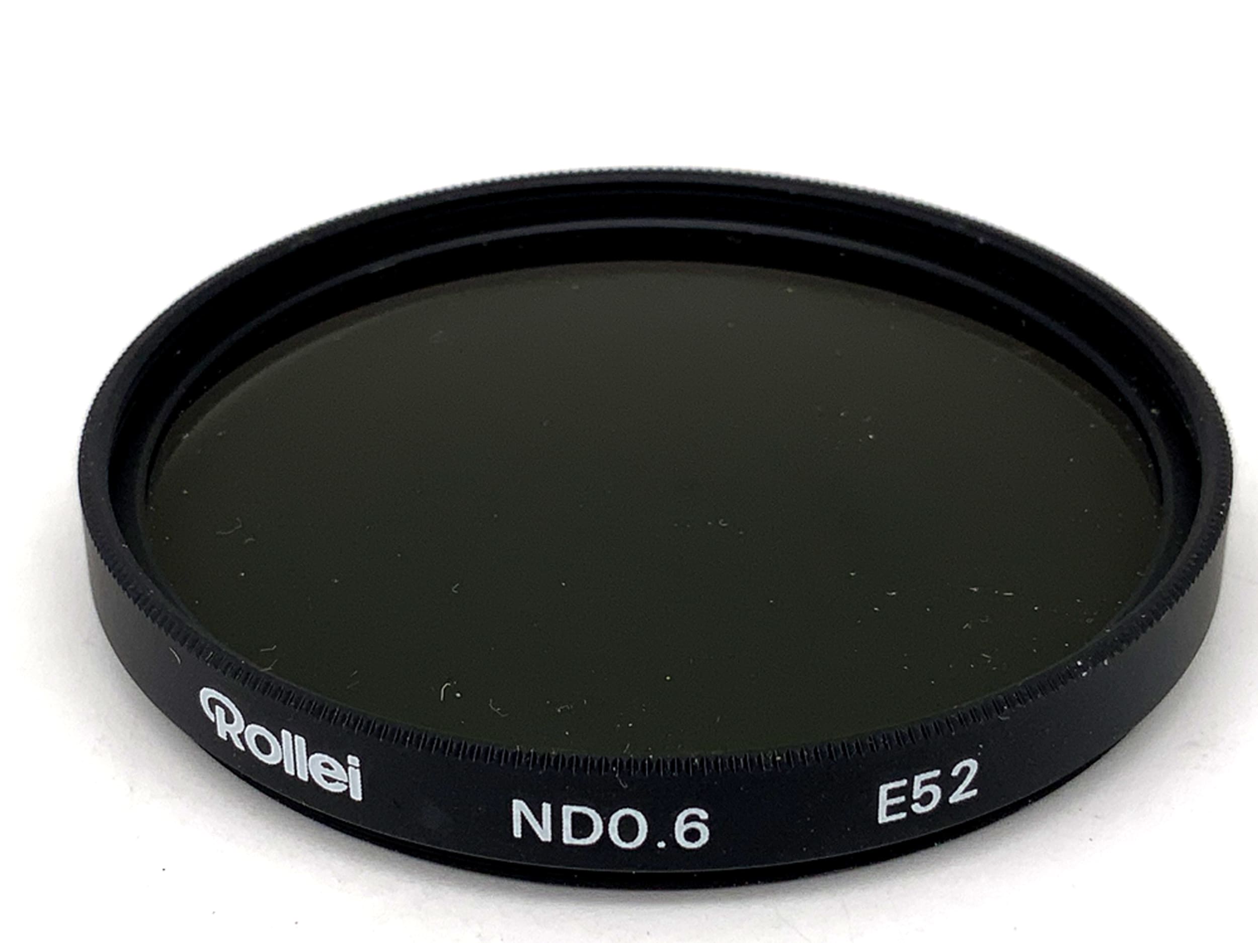 Rollei ND 0.6 E52 gray filter, 52mm circular filter thread