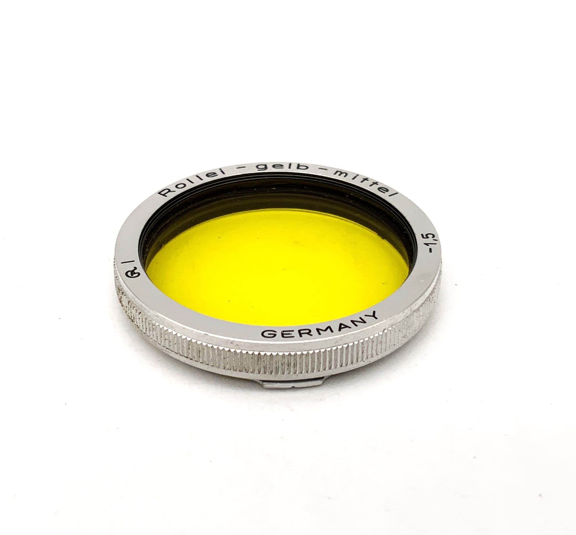 Rollei color filter yellow medium -1.5 filter RI circular filter thread