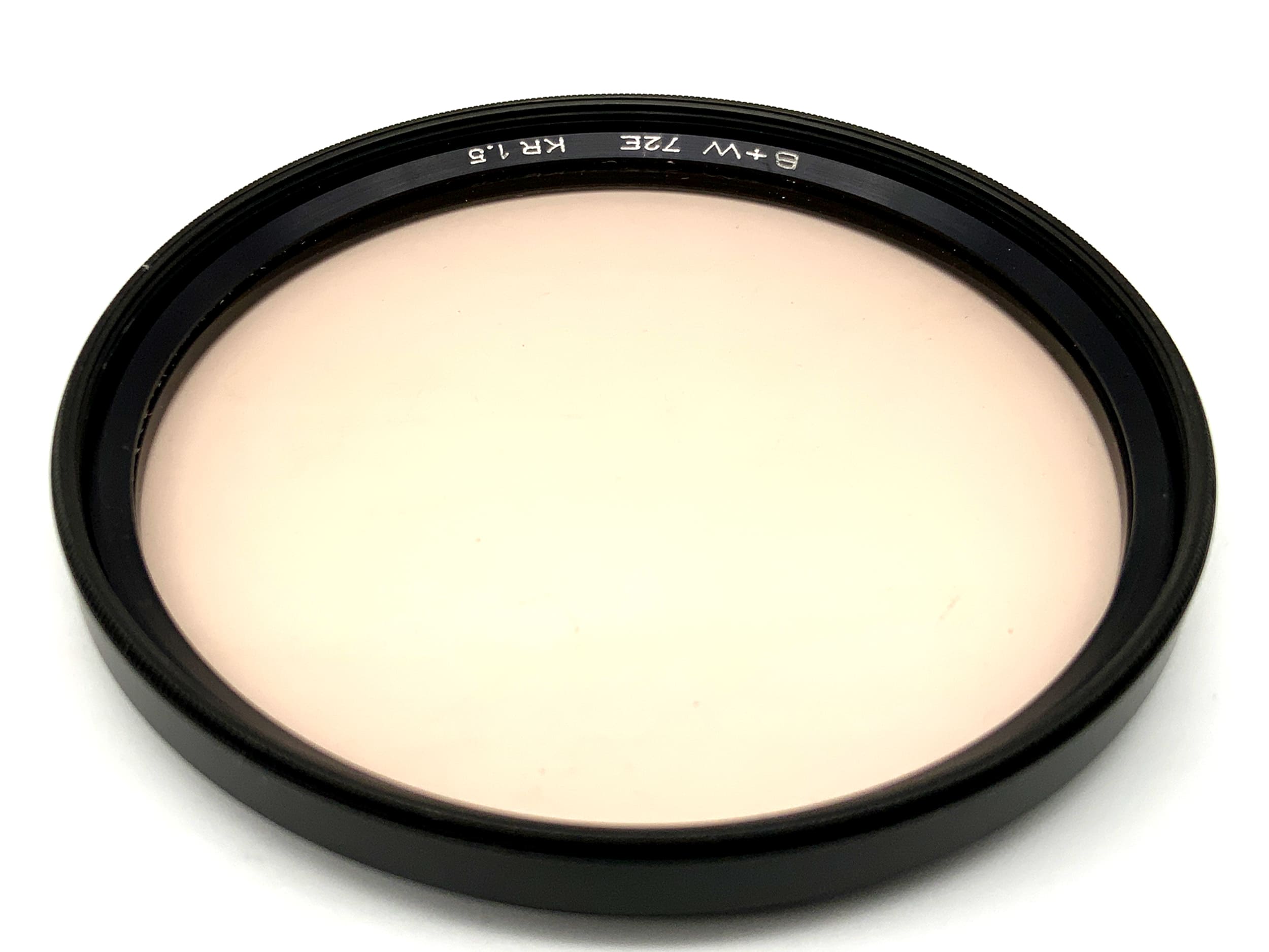 B+W Korrekturfilter 72E KR 1.5 Filter 72mm Kreisförmig Filtergewinde