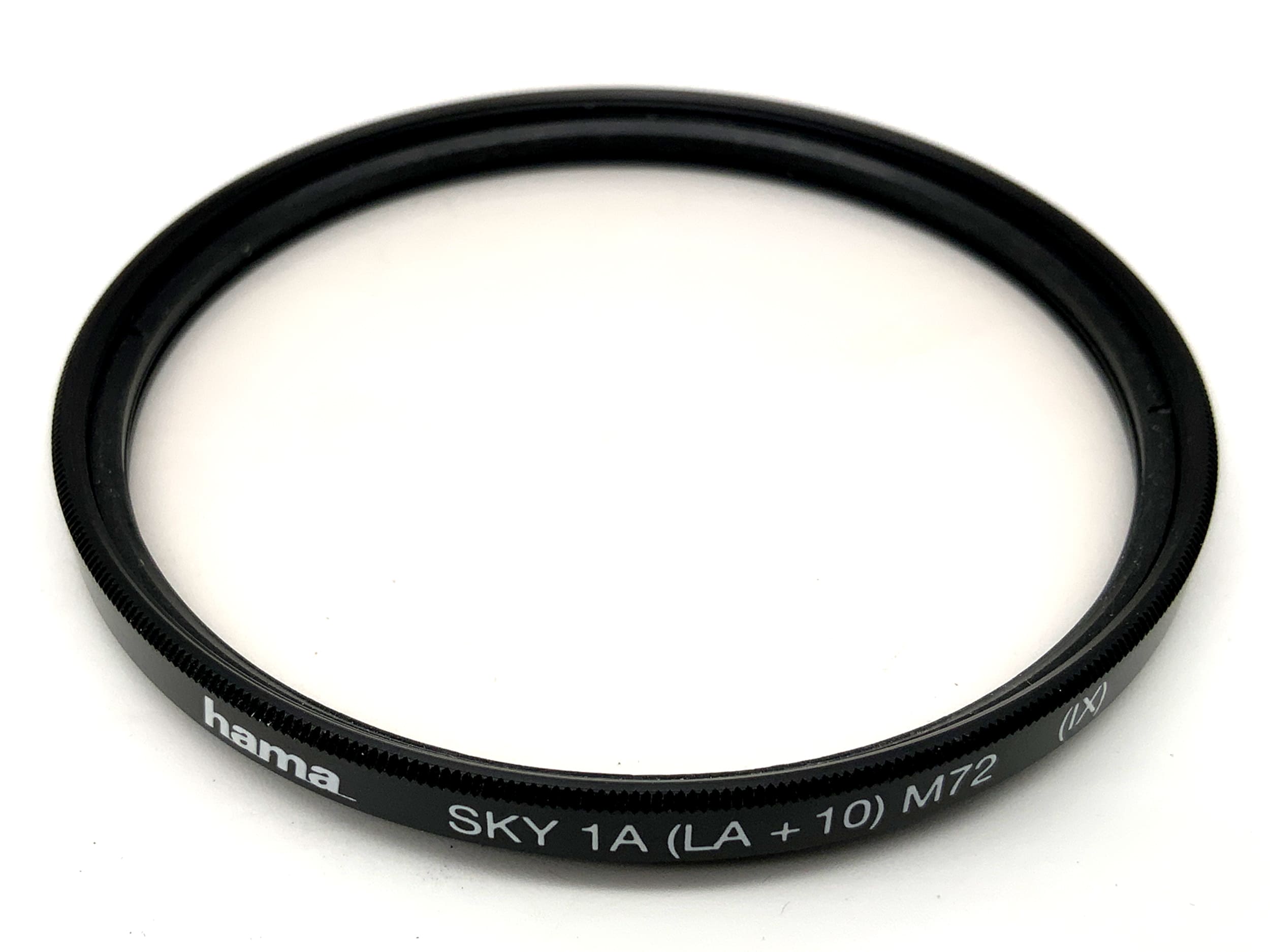 Hama Skylight Sky 1A (LA+10) M72 (IX) Filter 72mm Kreisförmig Filtergewinde