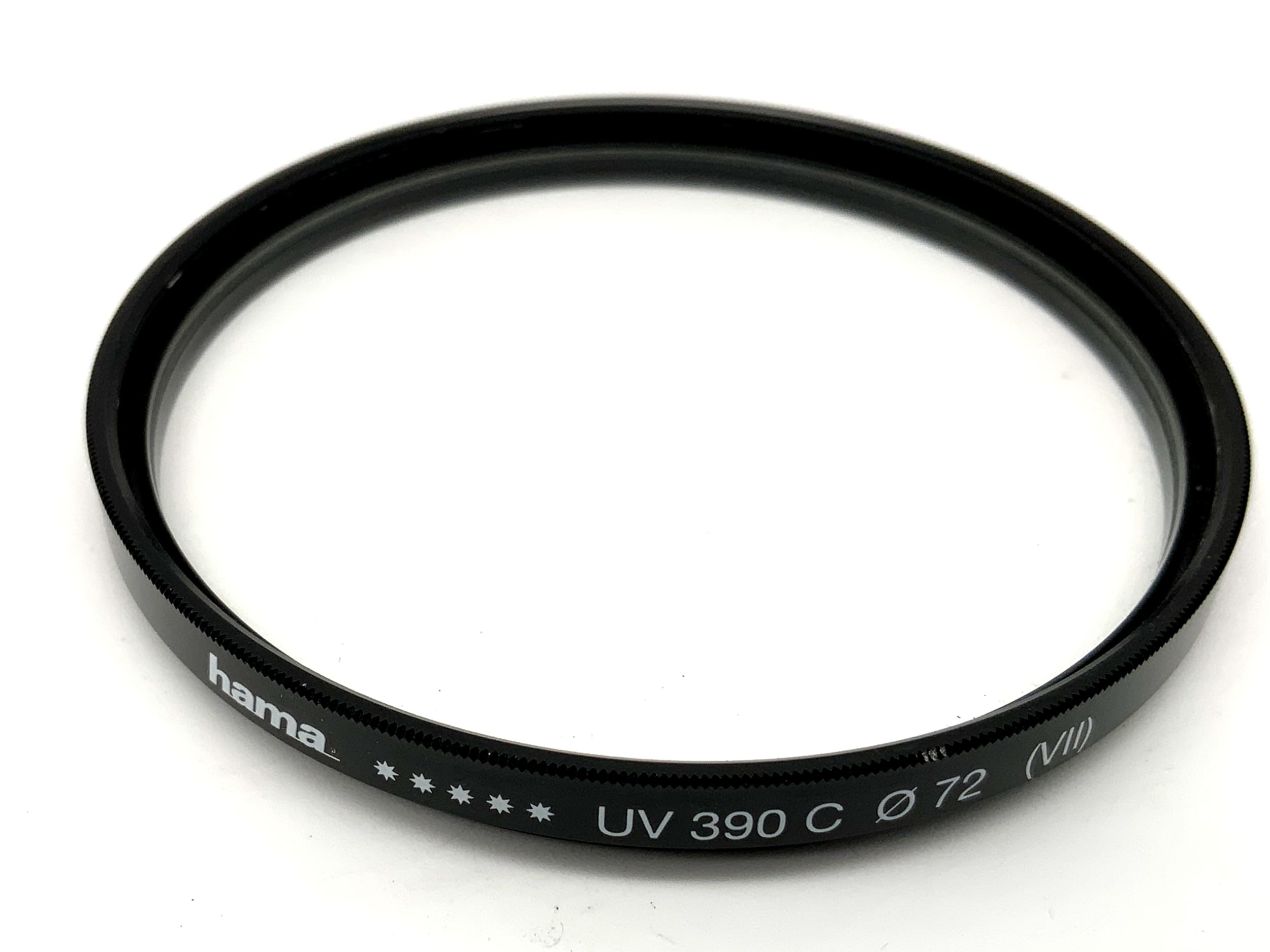 Hama UV 390 C (VII) Filter 72mm Kreisförmig Filtergewinde