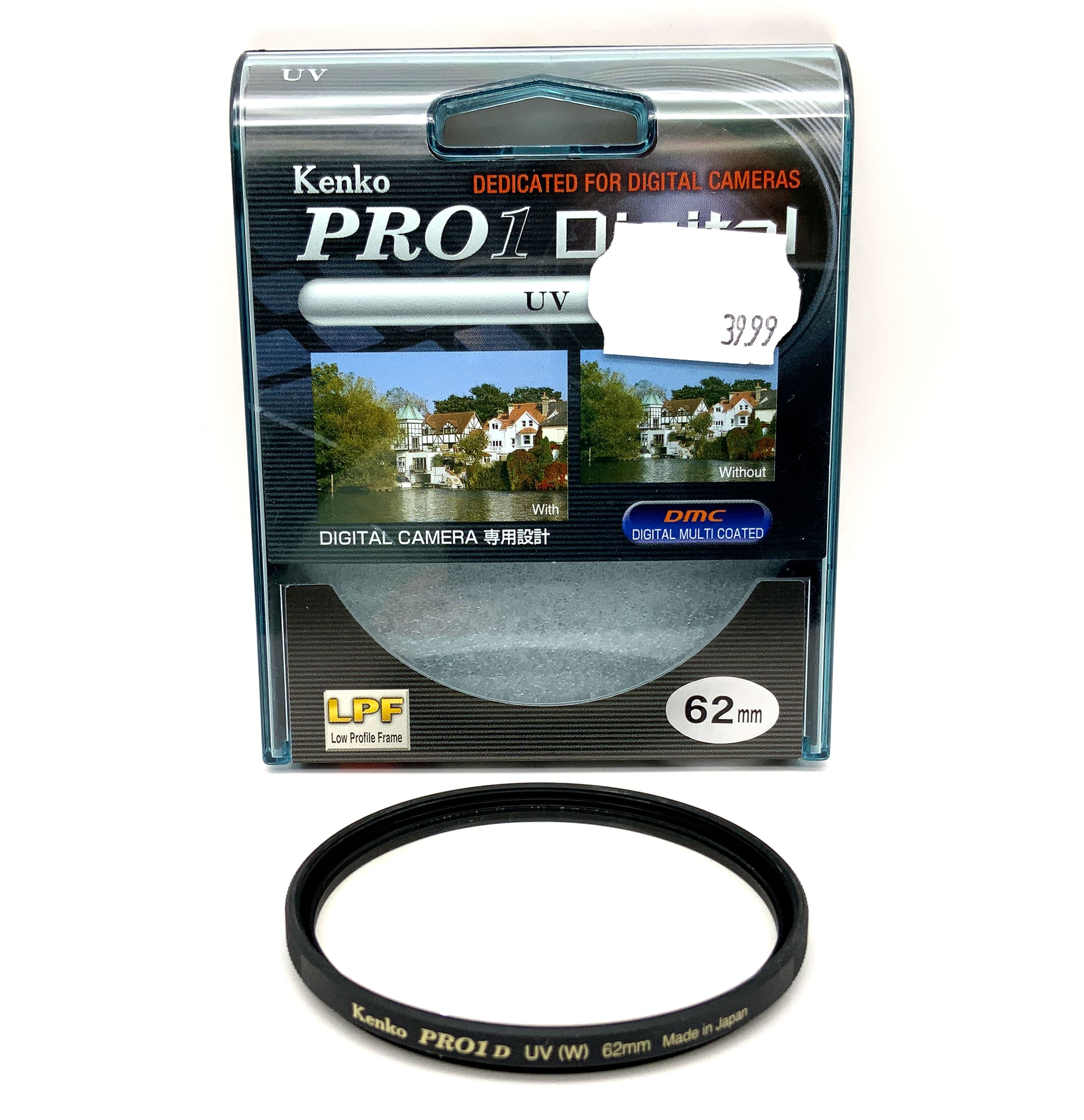 Kenko UV Pro1D UV(W) in OVP Filter 62mm Kreisförmig Filtergewinde