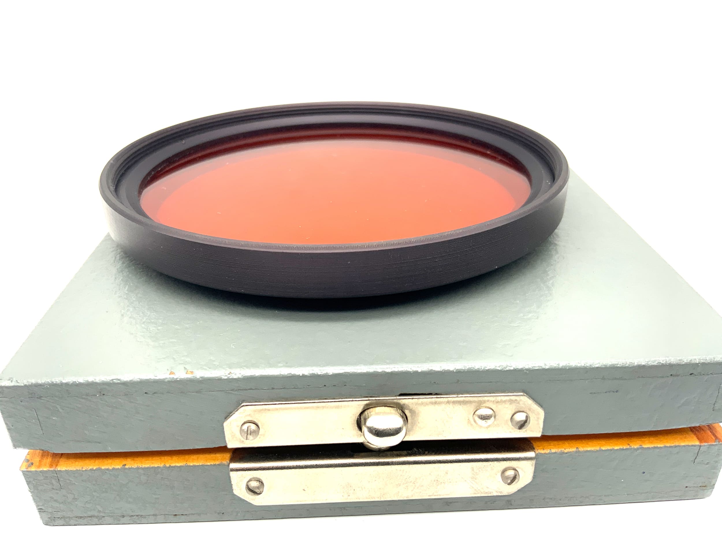 Pentacon Orange Color Filter in original packaging, Pentacon Six Filter 86mm Circular