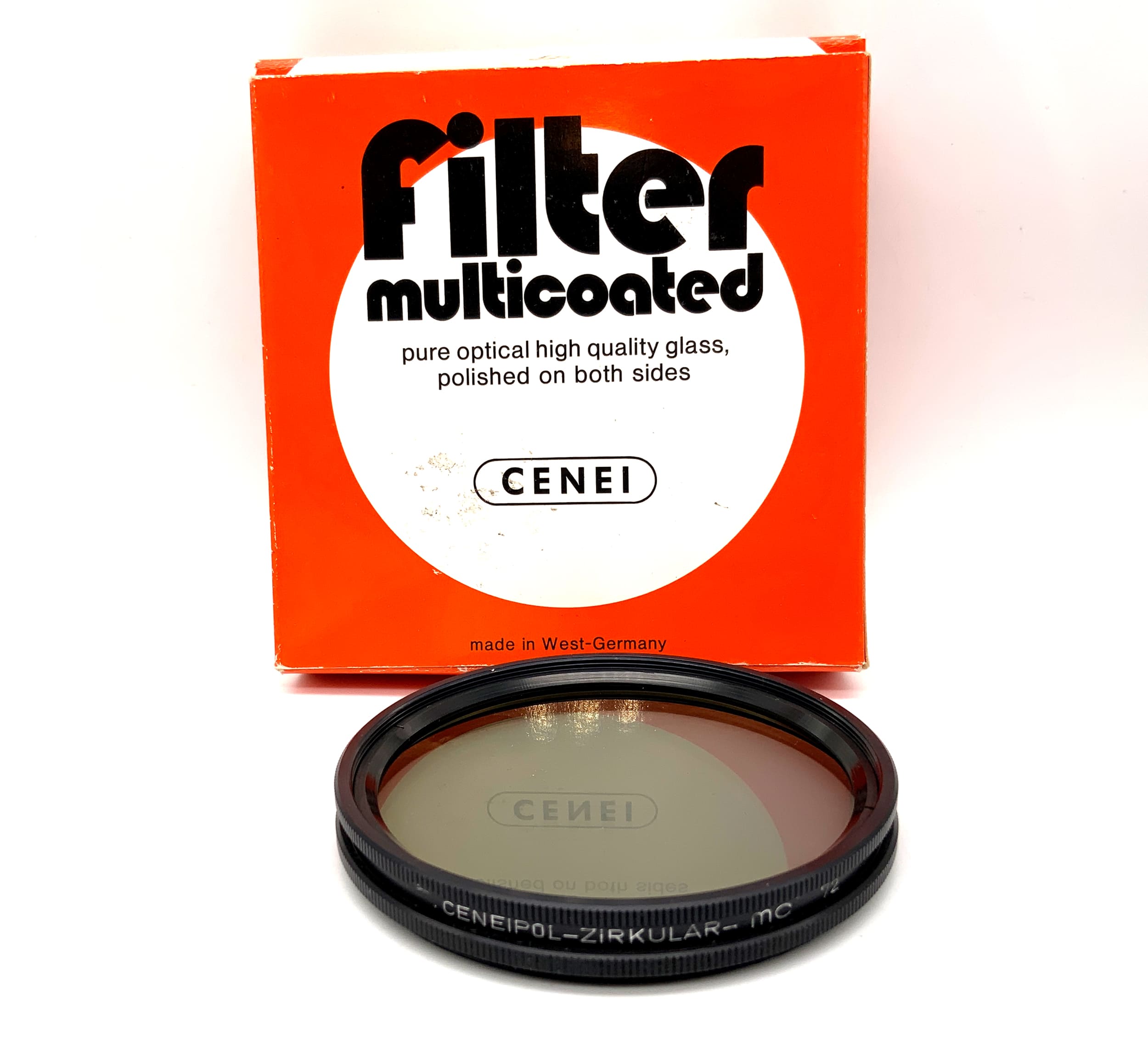 Cenei Polfilter Ceneipol-Zirkular-MC in OVP Filter 72mm Kreisförmig