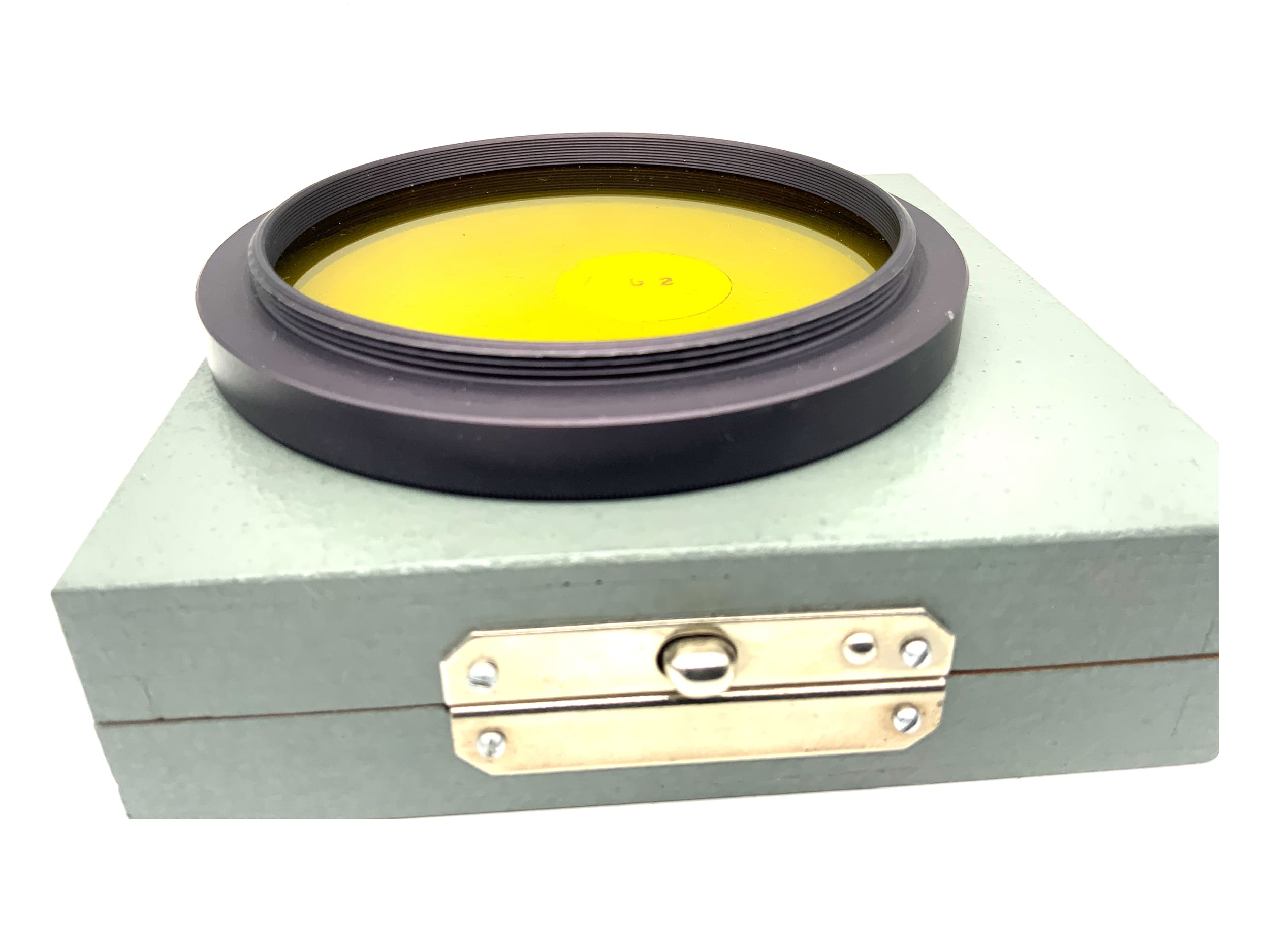 Pentacon Yellow Color Filter in original packaging, Pentacon Six Filter 86mm Circular