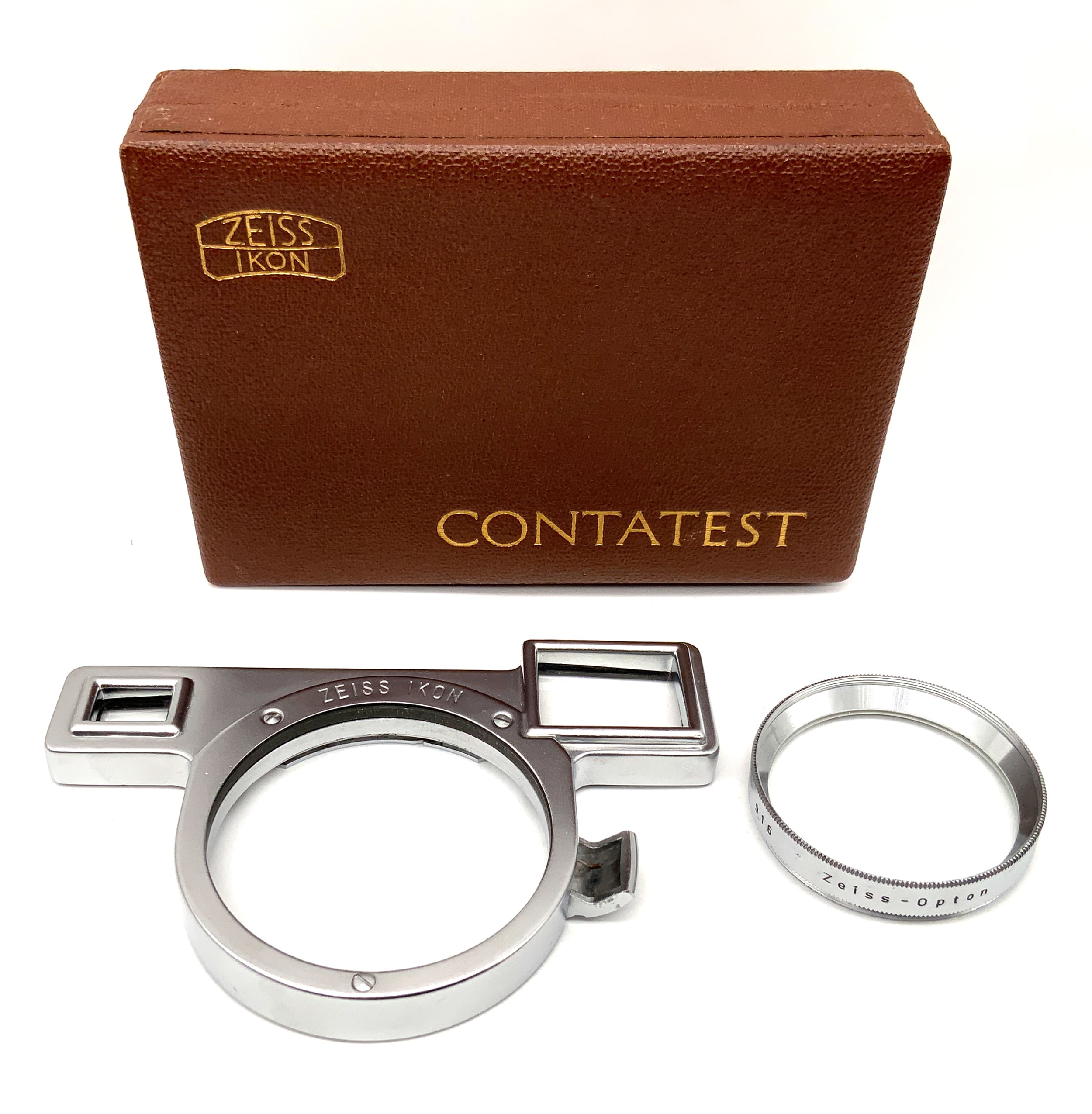 Zeiss Ikon Nahaufnahme Contatest Objektivaufsatz für Contax IIA/IIIA Filter