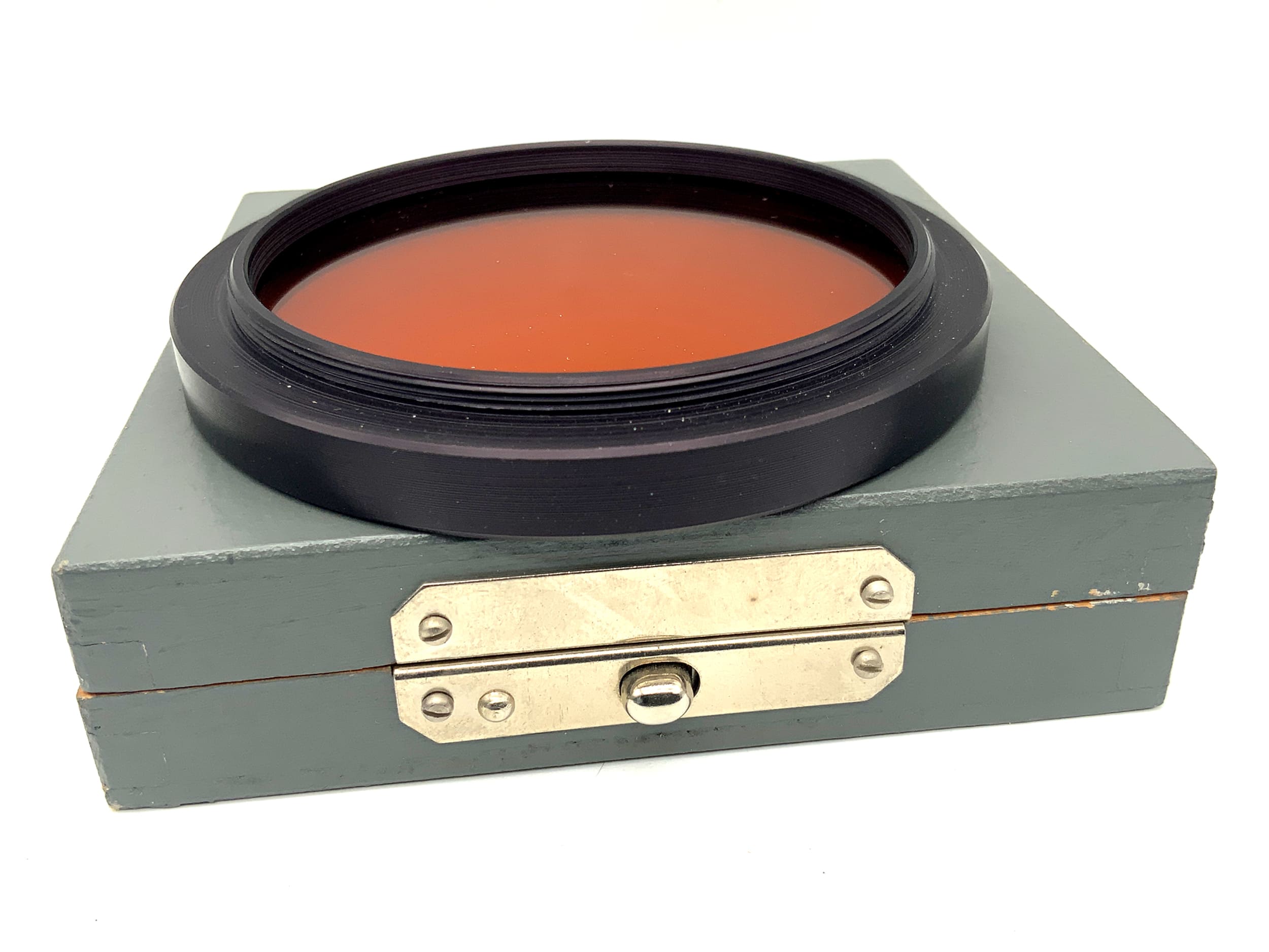 Pentacon Orange Color Filter in original packaging, Pentacon Six Filter 77mm Circular