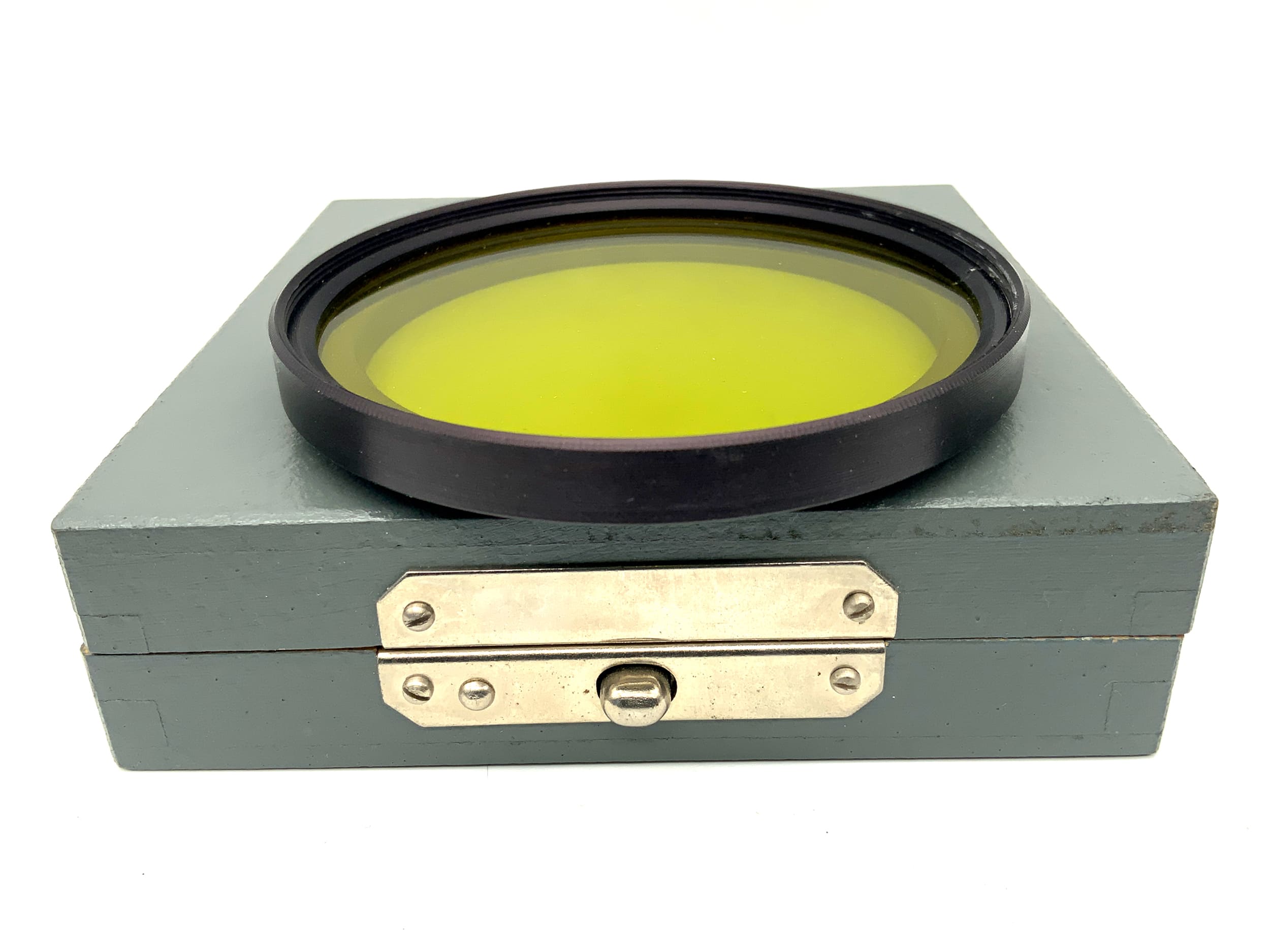 Pentacon Yellow Color Filter in original packaging, Pentacon Six Filter 67mm Circular
