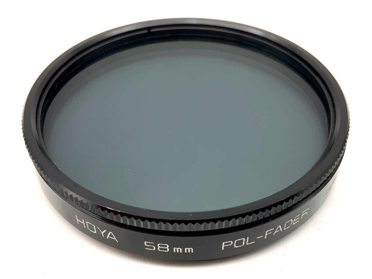 Hoya Polfilter Pol-Fader Filter 58mm Kreisförmig Filtergewinde