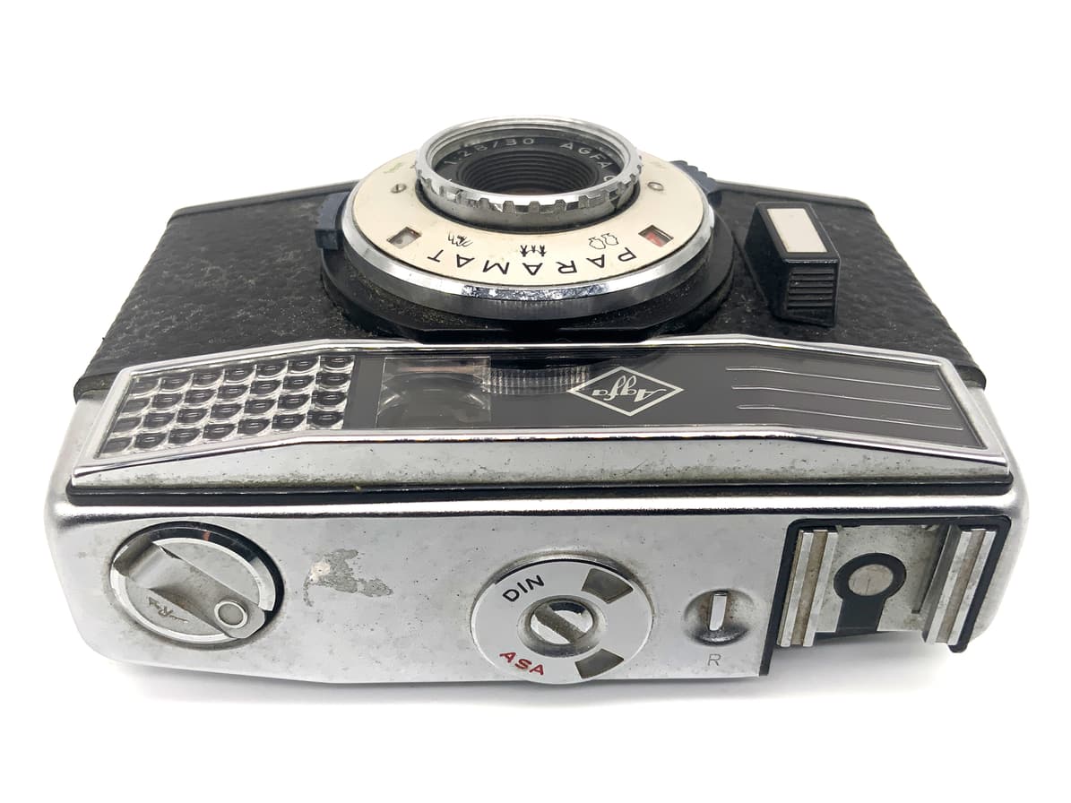 Agfa Paramat viewfinder camera with Color-Apotar 1:2.8/30 compact camera analog camera