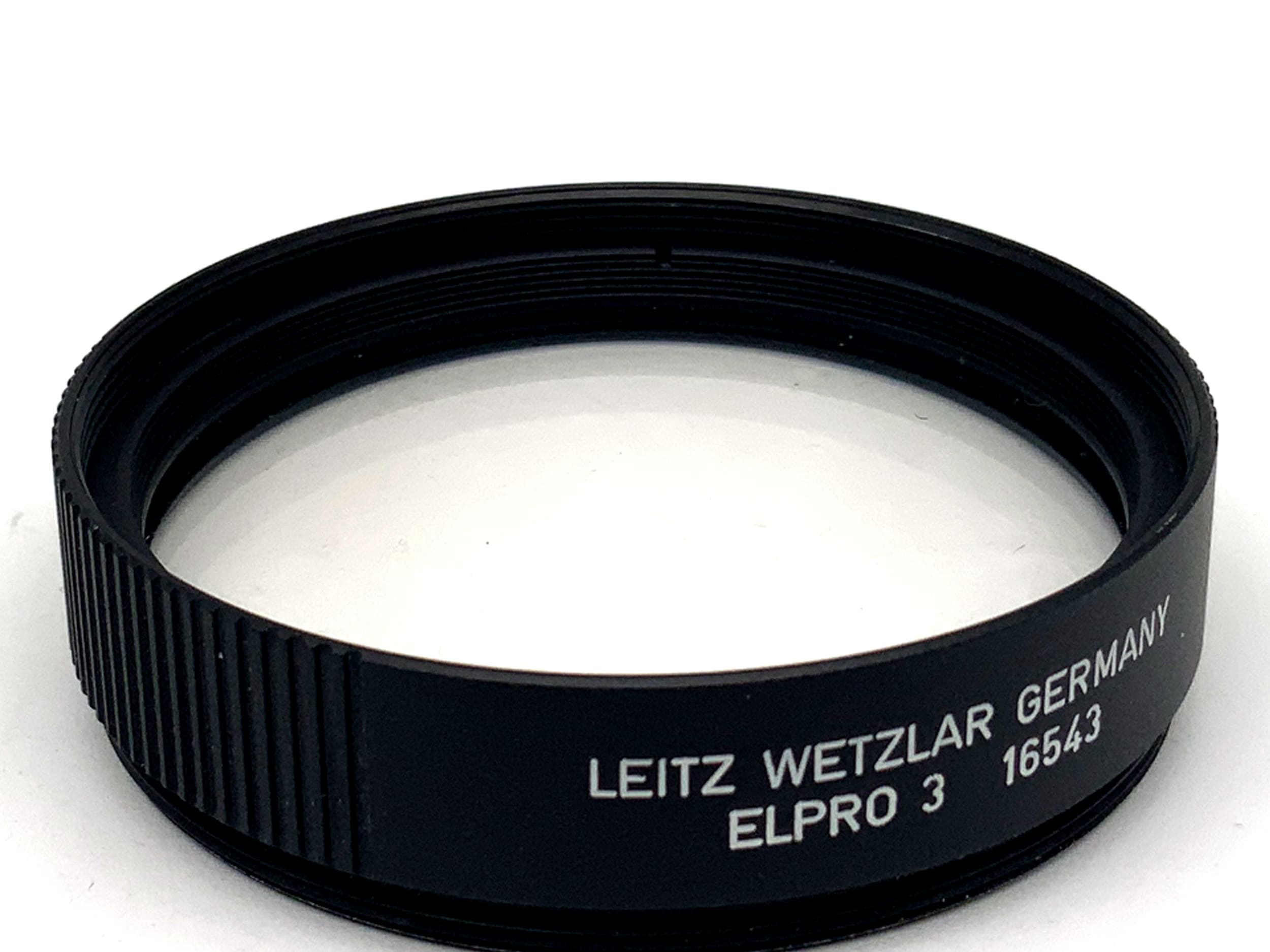 Leica Leitz Elpro 3 16543 Close-Up Filter 55mm Circular