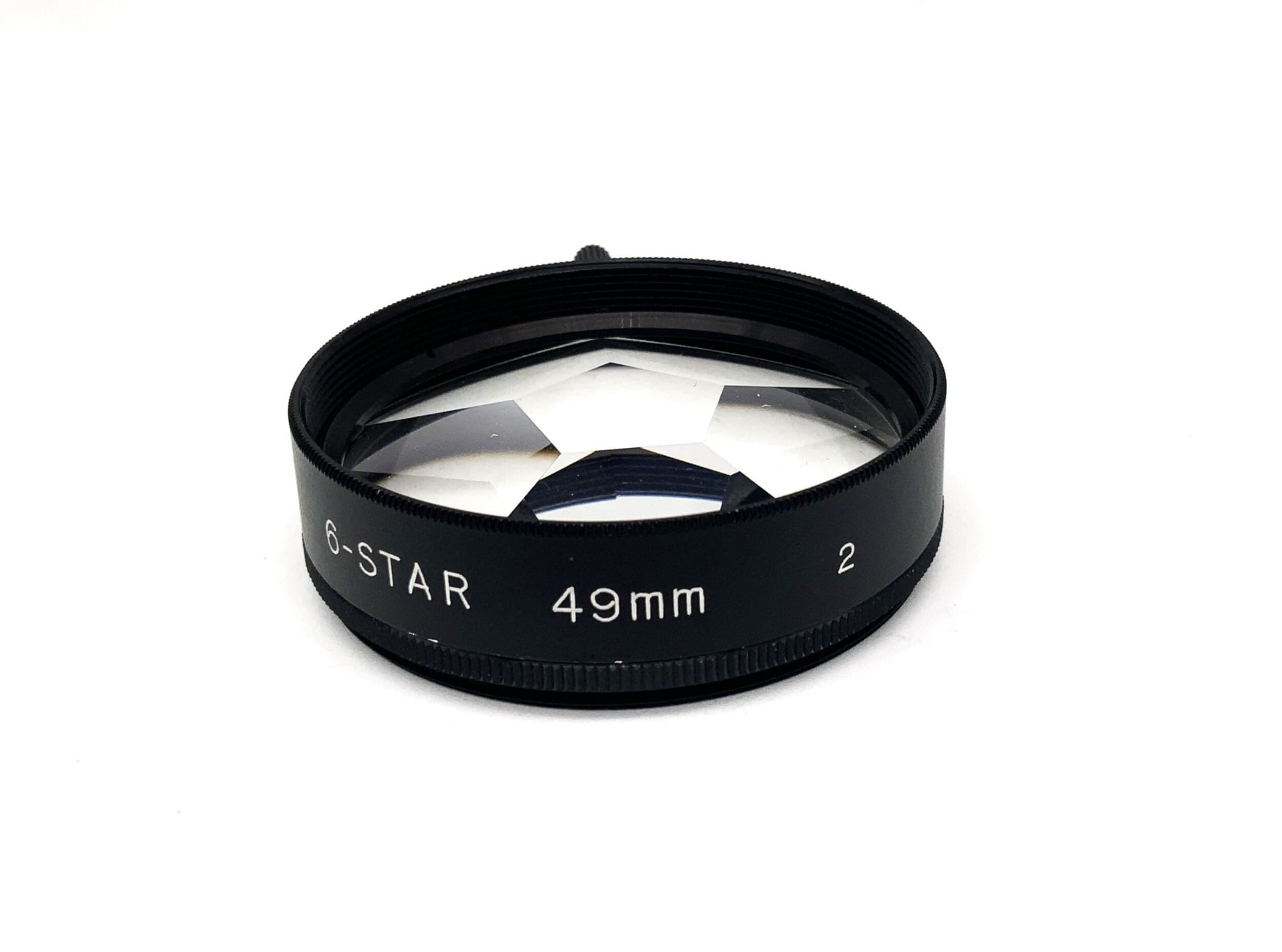 Effect filter trick lens 6-Star 2 filter 49mm circular filter thread