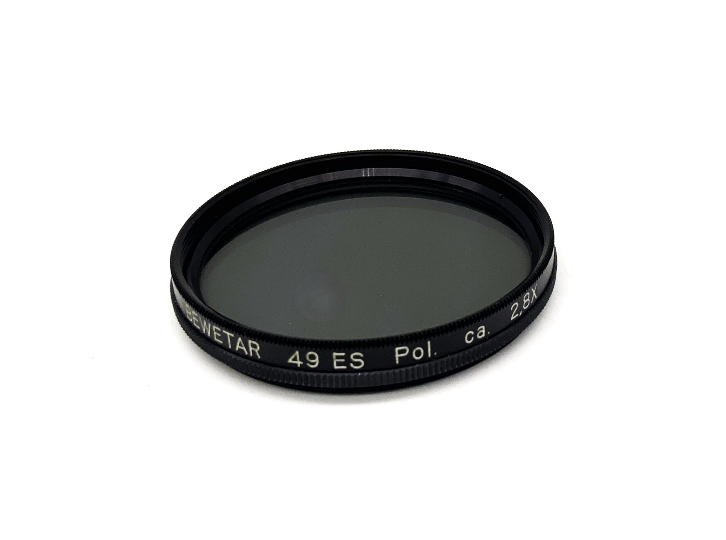 Bewetar Polarizing Filter 49 ES Pol. Approx. 2.8X filter, 49mm circular filter thread