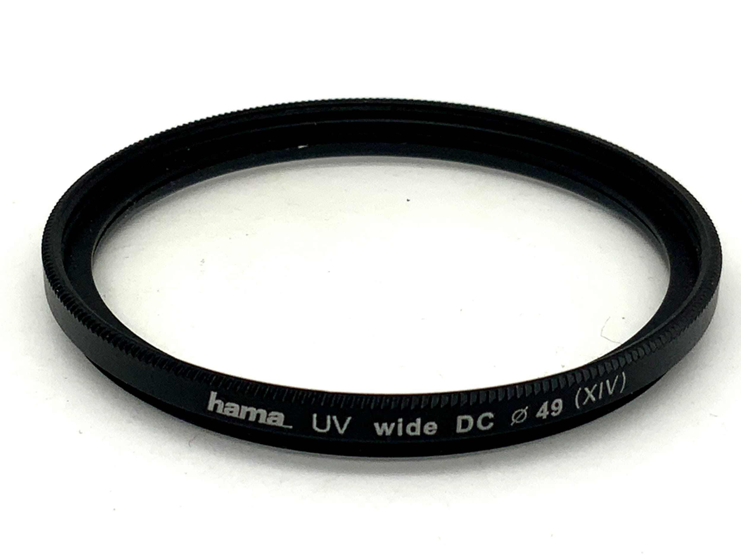 Hama UV wide DC (XIV) filter 49mm circular filter thread