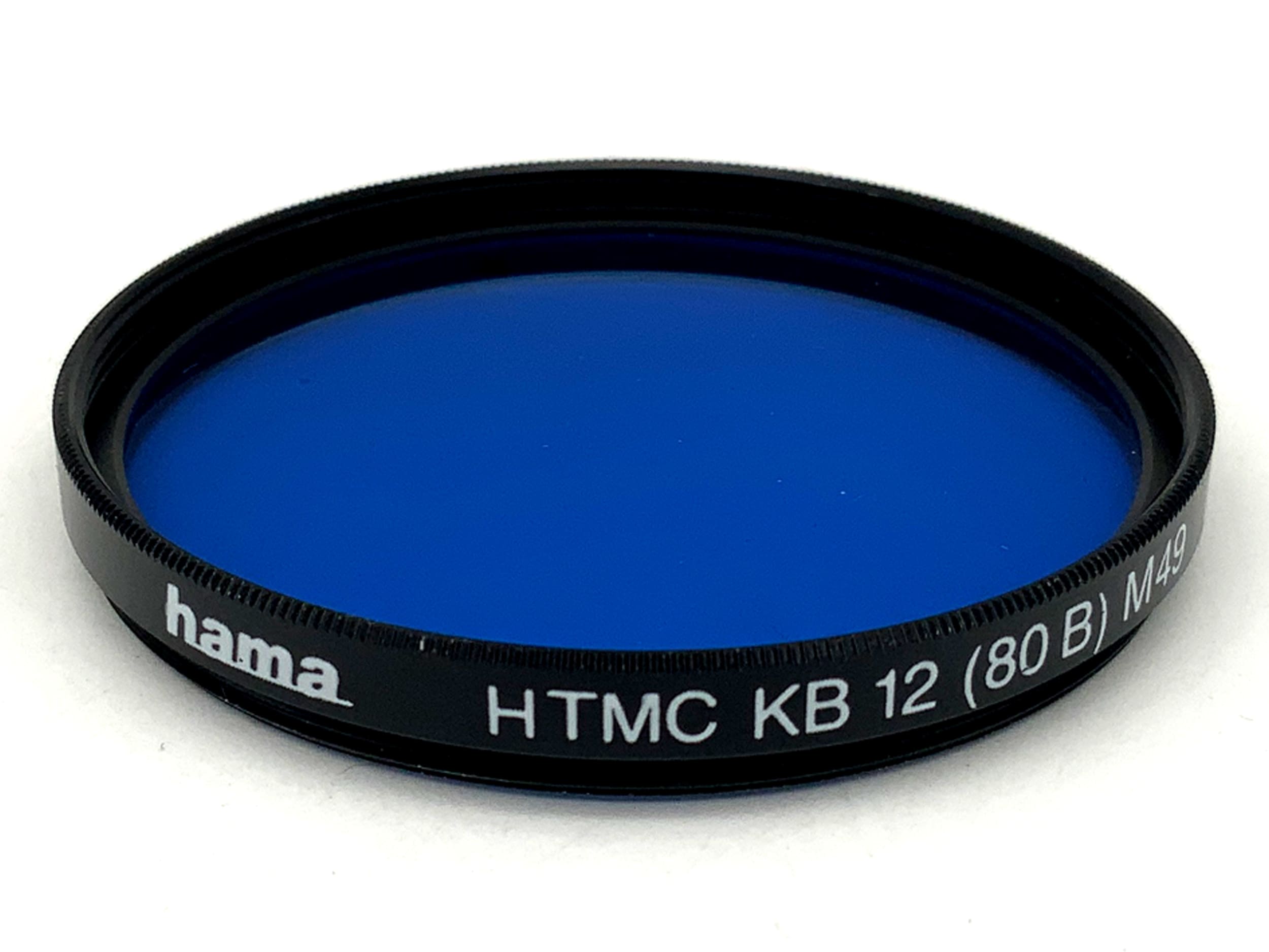 Hama HTMC KB 12 (80B) M49 (IV) Blue Color Filter 49mm Circular