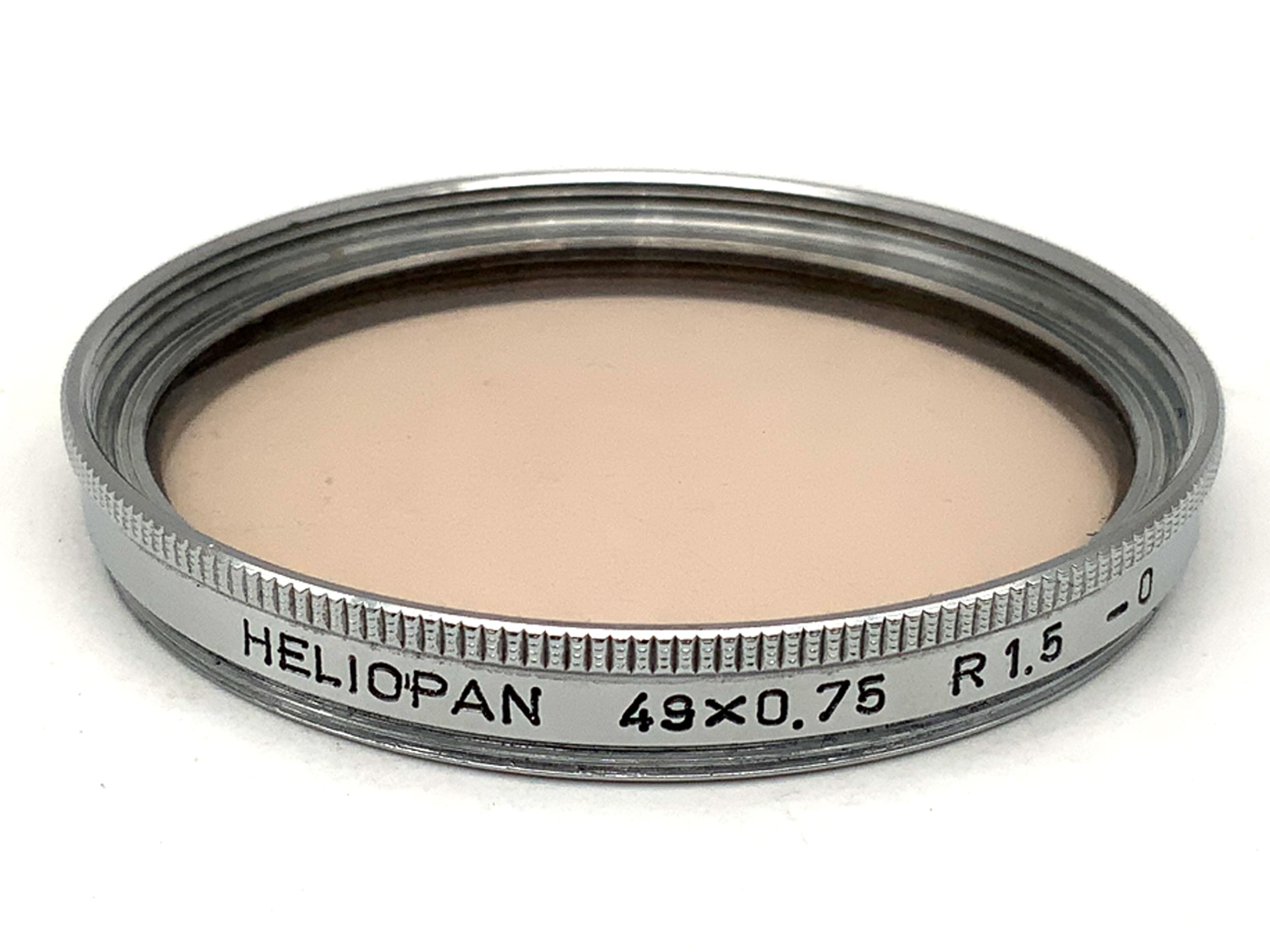 Heliopan correction filter 49x0.75 R1.5 -0 Filter 49mm Circular Filter thread
