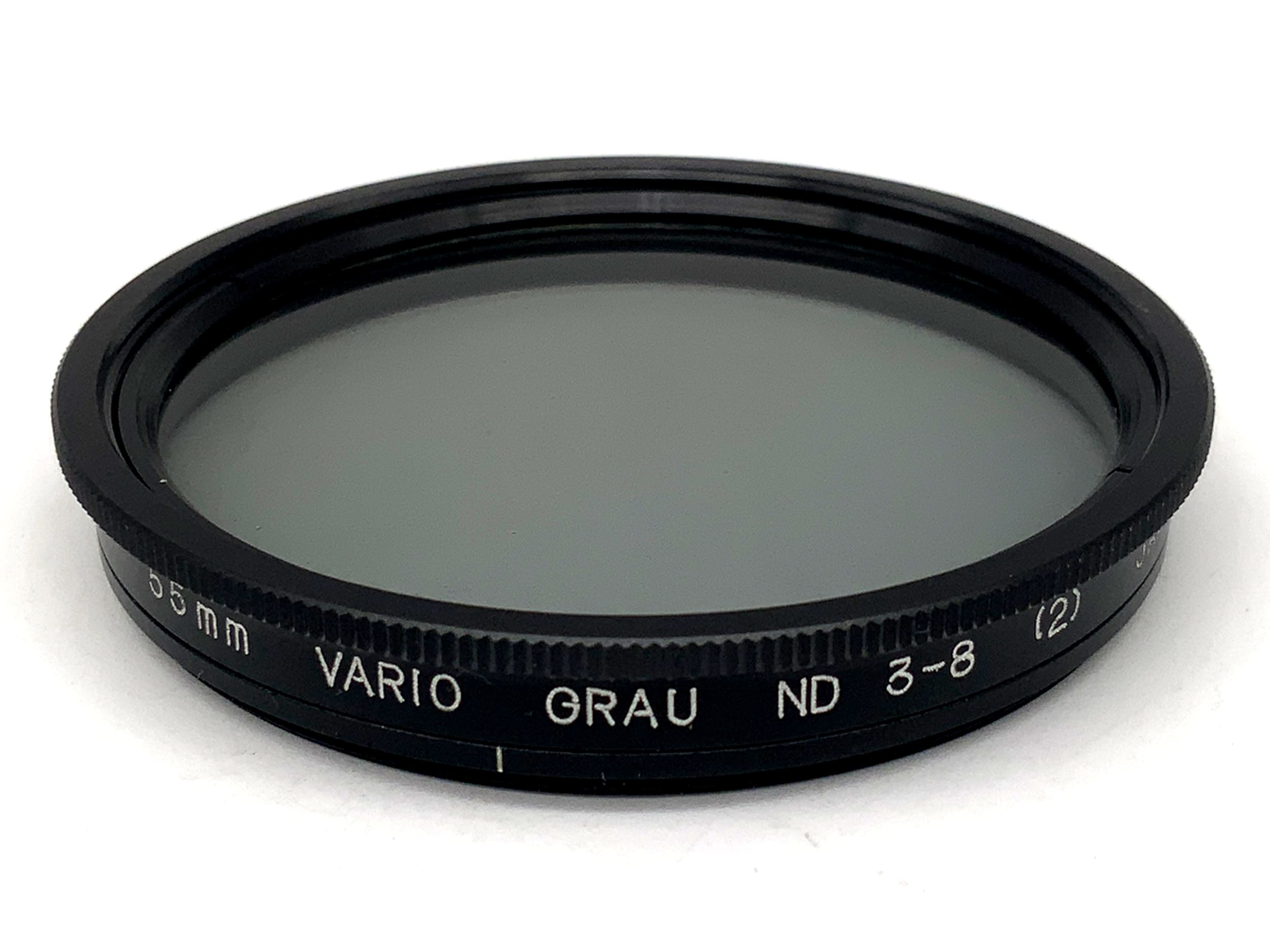 Vario Grey ND 3-8 (2) filter, 55mm circular filter thread